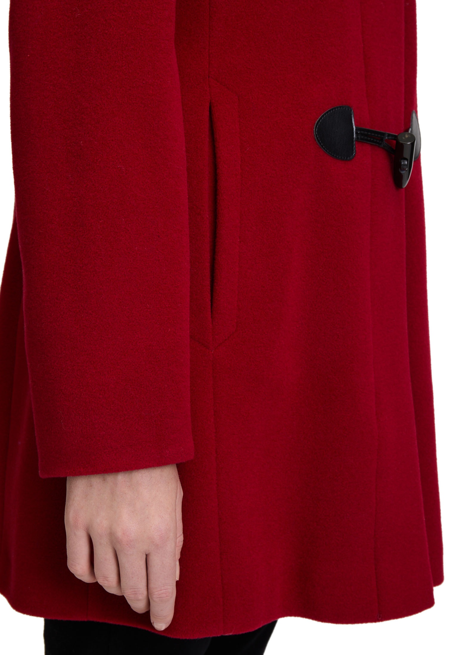 Gil Bret Wolljacke »Dufflecoat mit Kapuze«