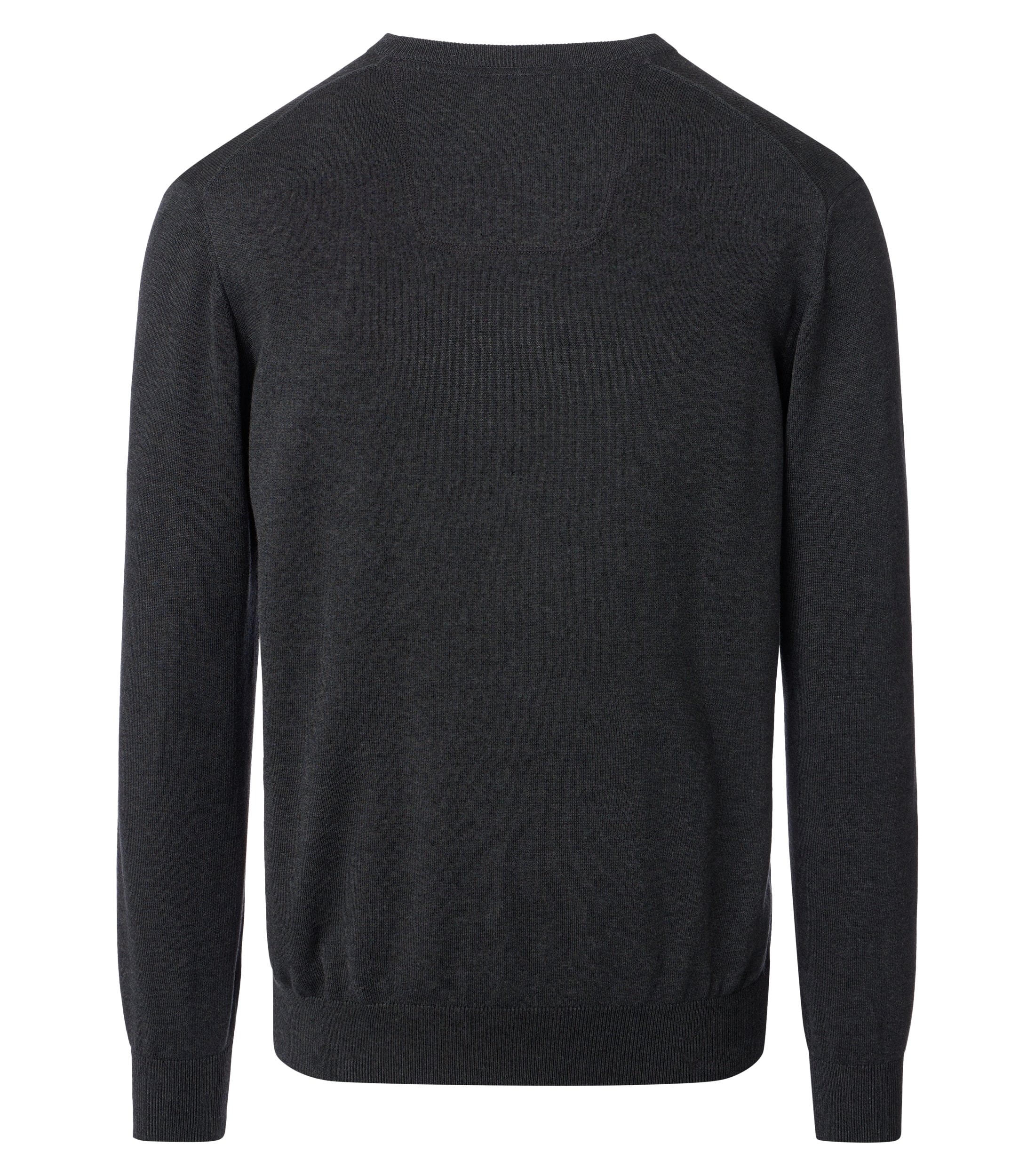 CASAMODA Strickpullover »Pullover« Baumwolle / V-Ausschnitt / Unifarben