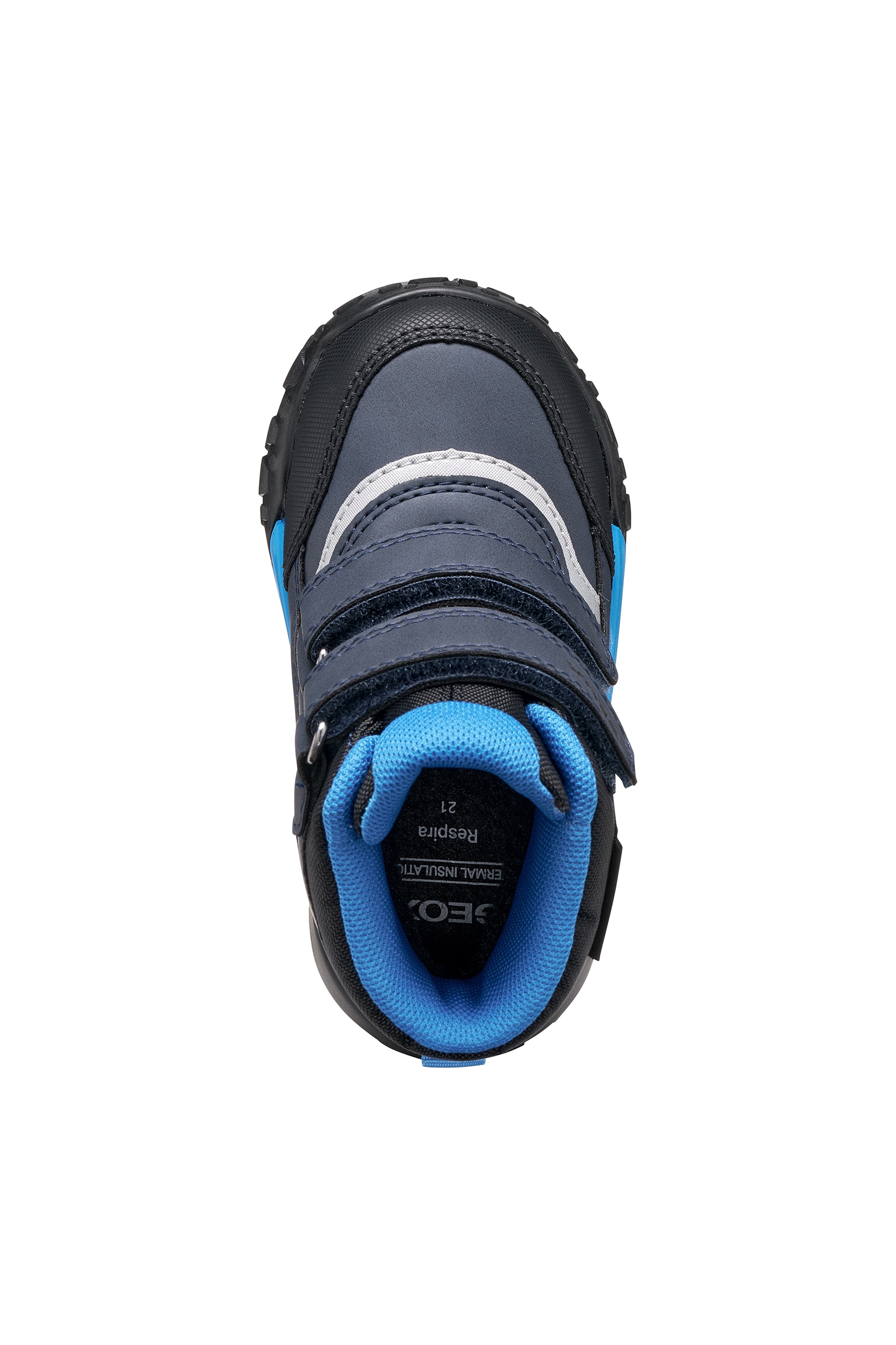 Geox Lauflernschuh »B TREKKYUP BOY B ABX«  Winterboots, TEX-Klettboots, Größenschablone zum Download