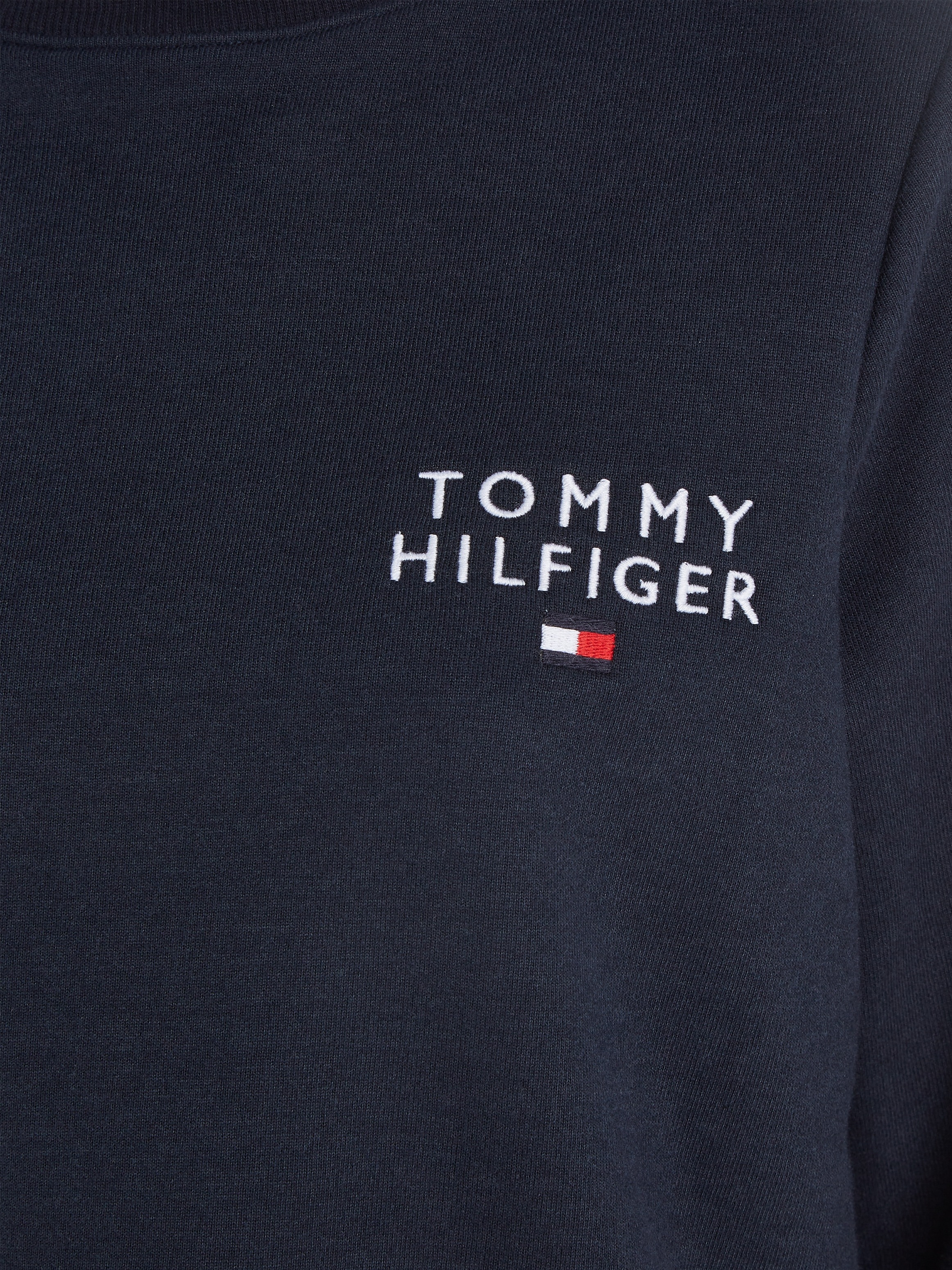 Tommy Hilfiger Underwear Rundhalspullover »TRACK TOP«, mit Markenlabel
