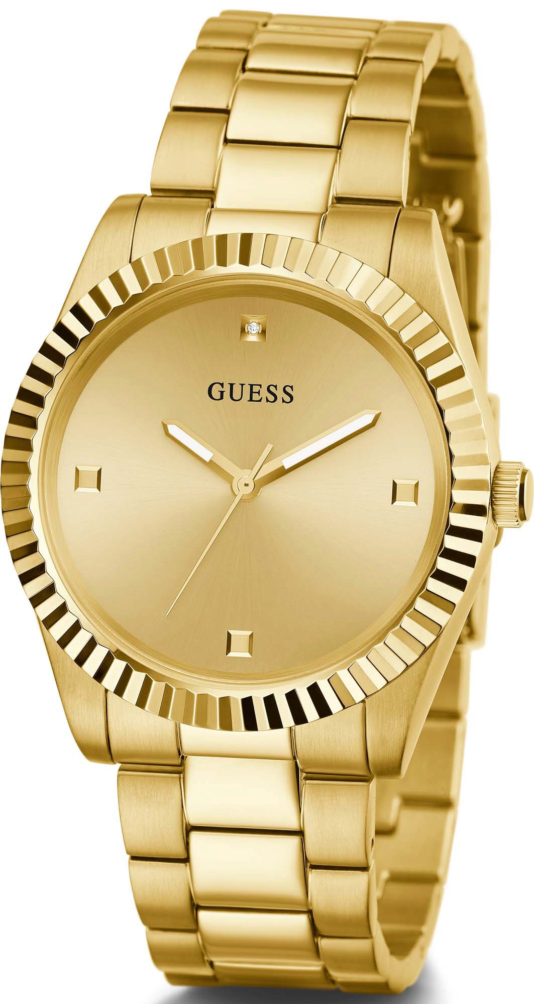 Guess Quarzuhr »CONNOISSEUR«, Armbanduhr, Herrenuhr