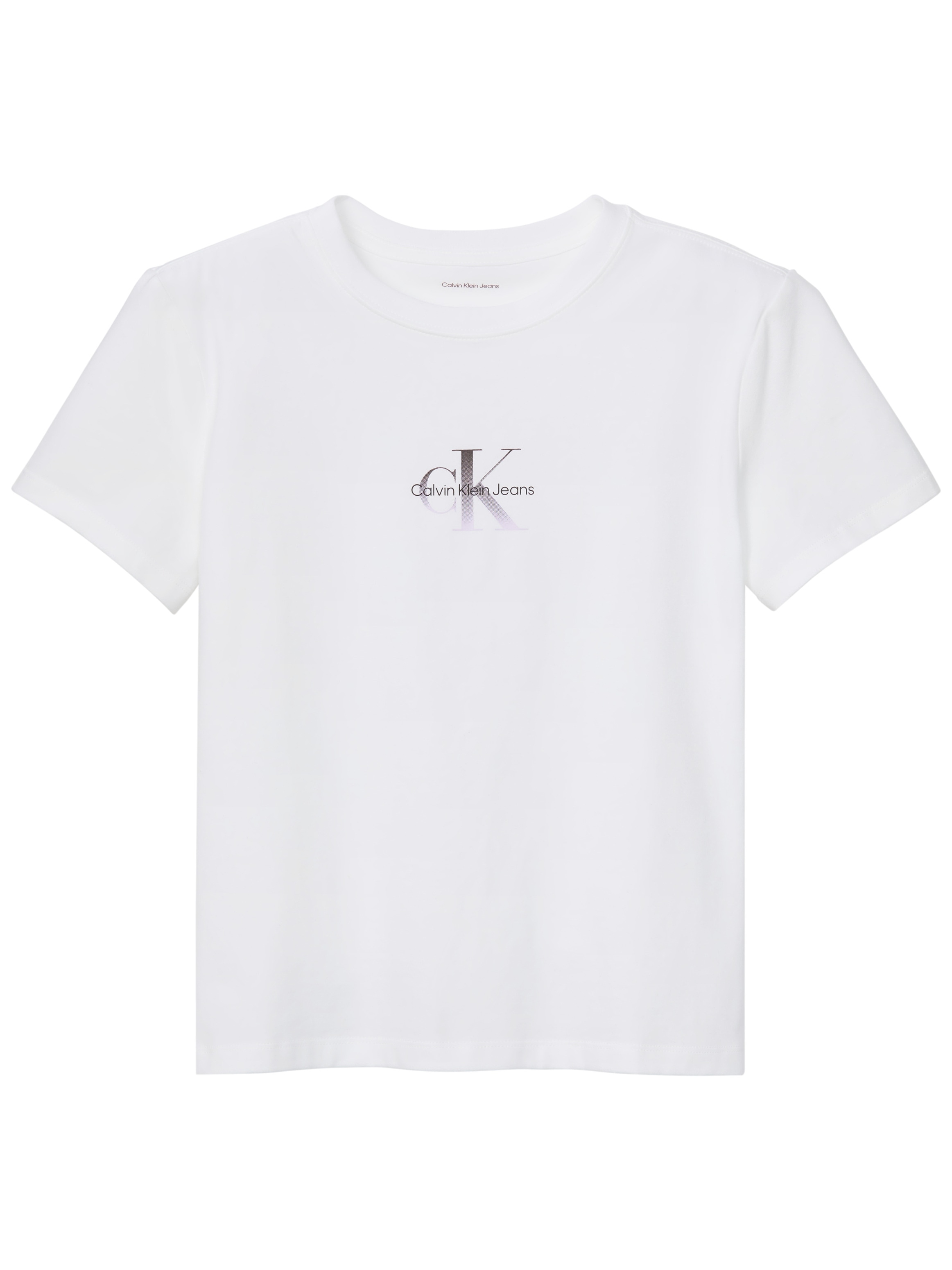 Calvin Klein Jeans T-Shirt »GRADIENT MONOLOGO SLIM TEE« Regular fit mit Rundhalsausschnitt