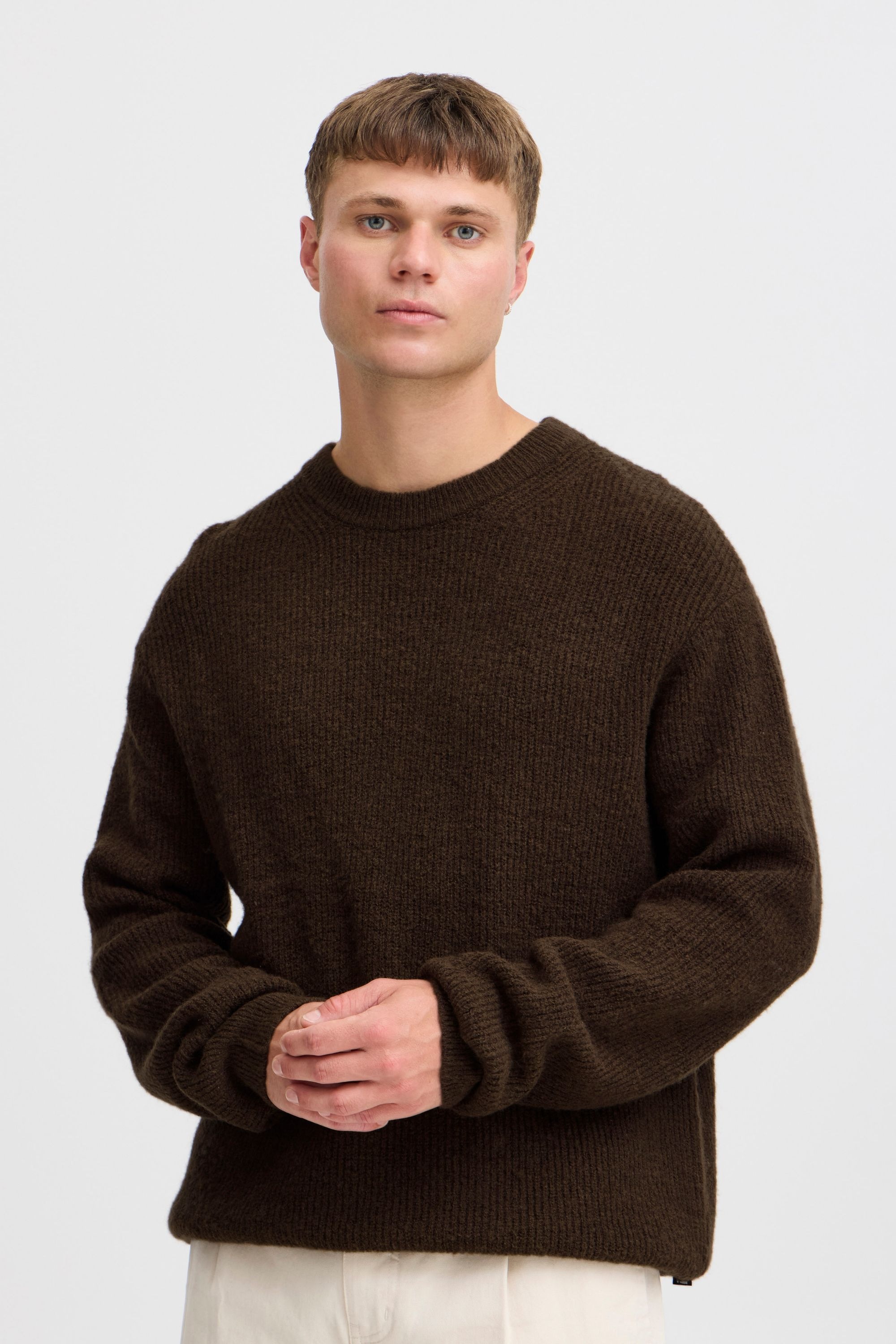 !Solid Strickfleece-Pullover »Strickpullover SDMACK«