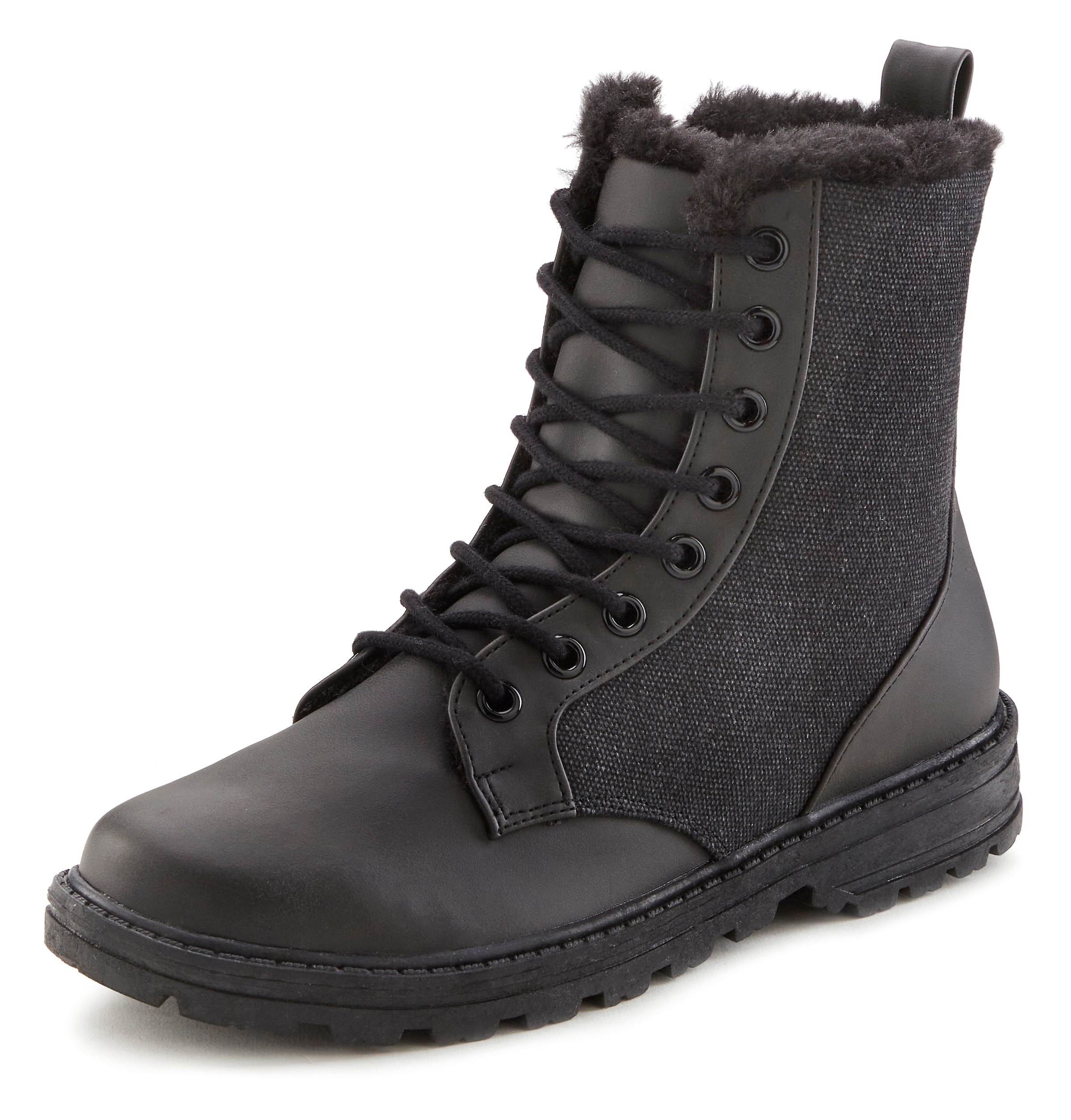 Vivance Stiefelette »Stiefel, Boots«  mit Warmfutter und leichter Profilsohle VEGAN