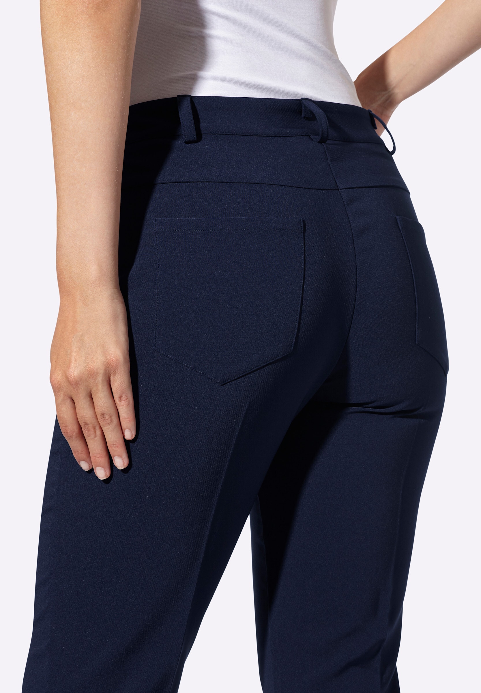 heine Bootcuthose »Bauchweg-Hose Stretch-Hose mit Biesen«