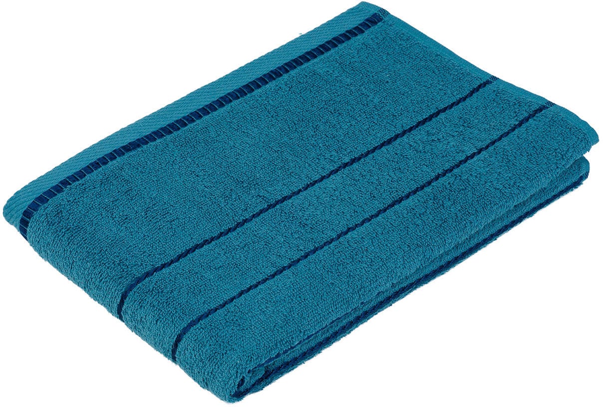 Baumwolle saugfähig, kaufen Uni Touch«, Programm extrem Egeria Badetuch mit reine OTTO St.), bei (1 Streifenbordüre, »Micro