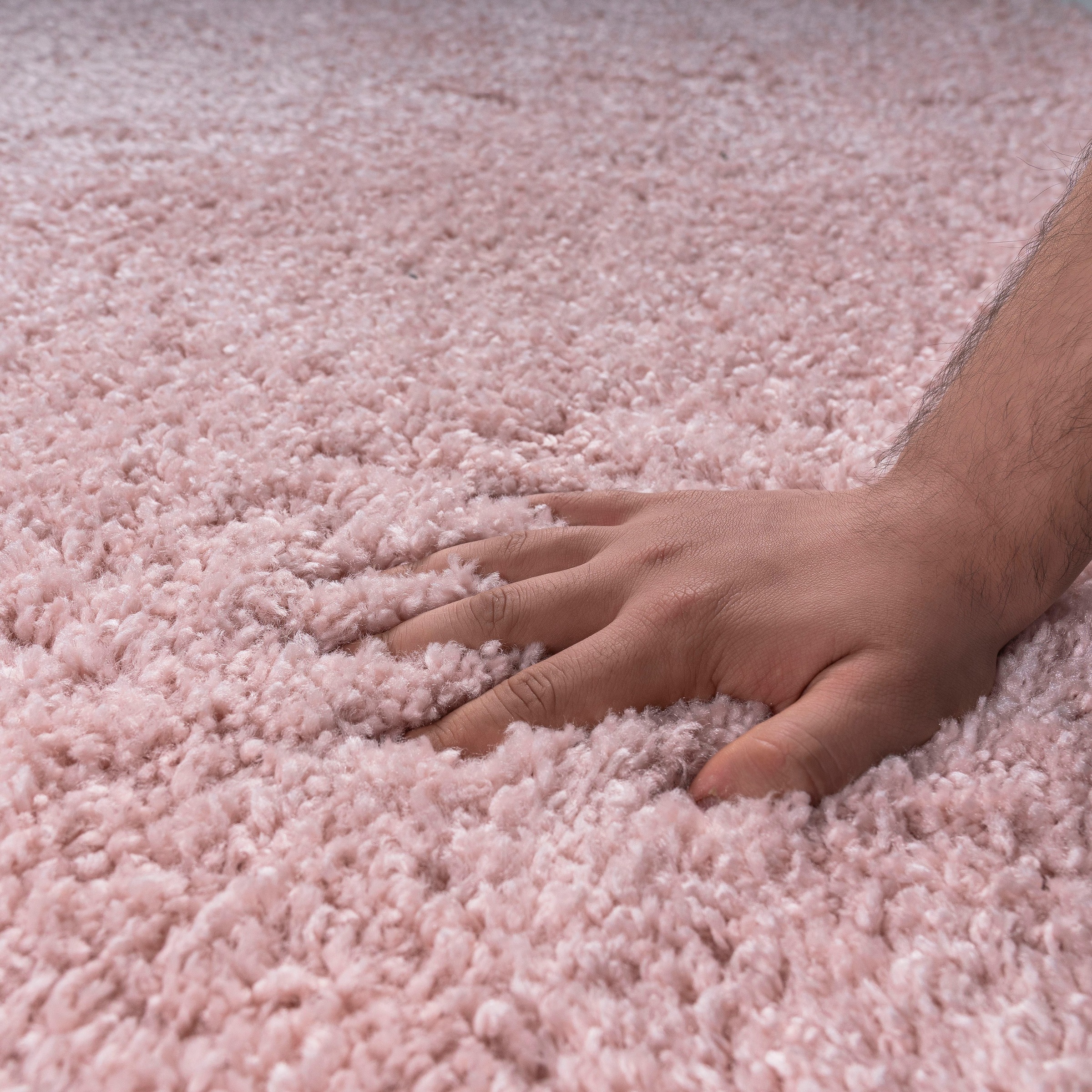 Bruno Banani Hochflor-Teppich »Shaggy Soft«, rechteckig, 30 mm Höhe, gewebt, Uni Farben, besonders weich und kuschelig