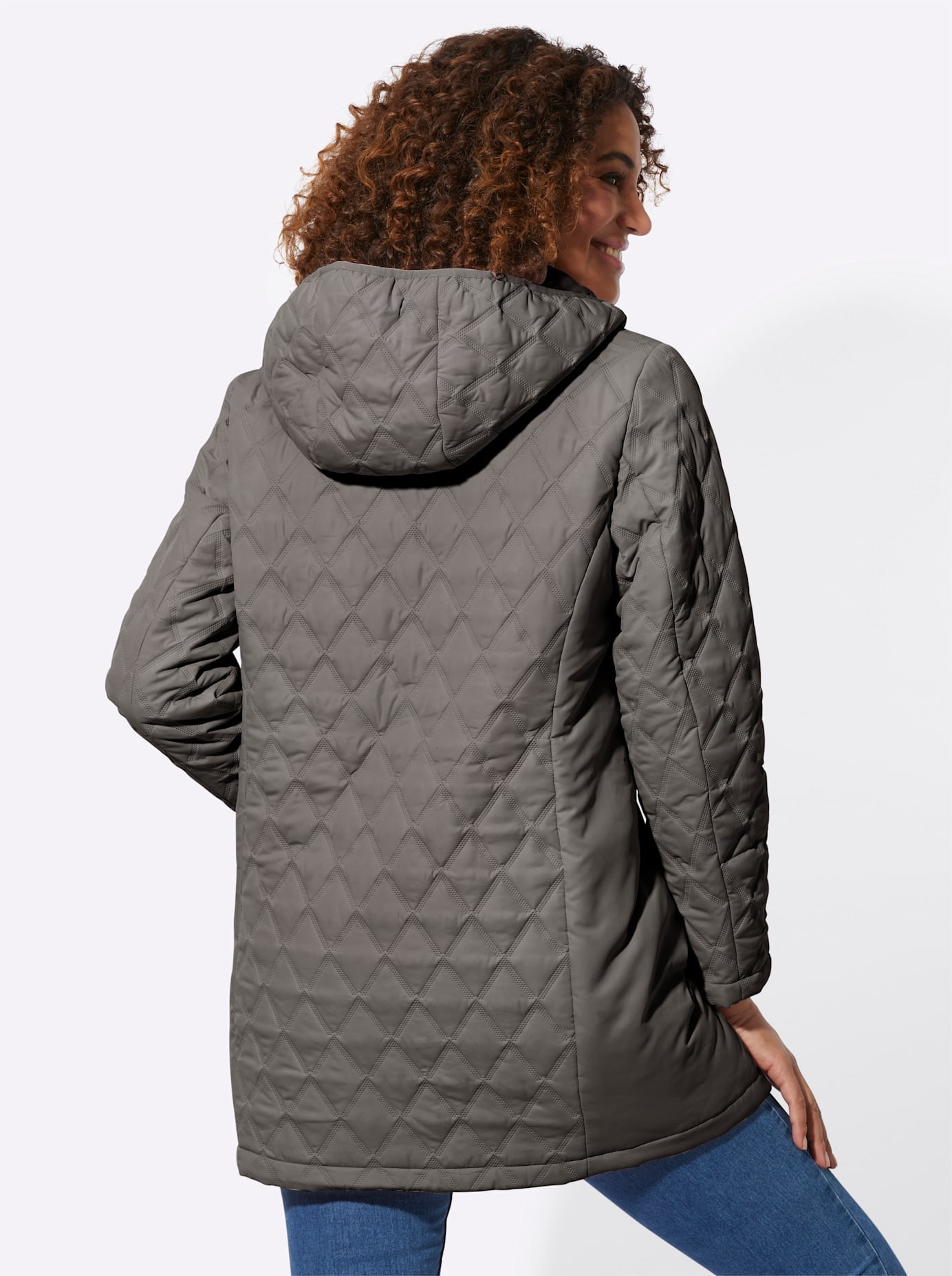 Casual Looks Steppjacke mit Kapuze