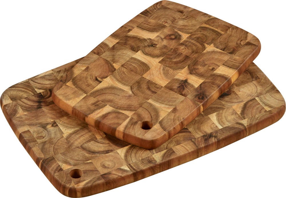 KESPER® Tranchierbrett, (Set, 2 St.), aus FSC-zertifizierter Akazie