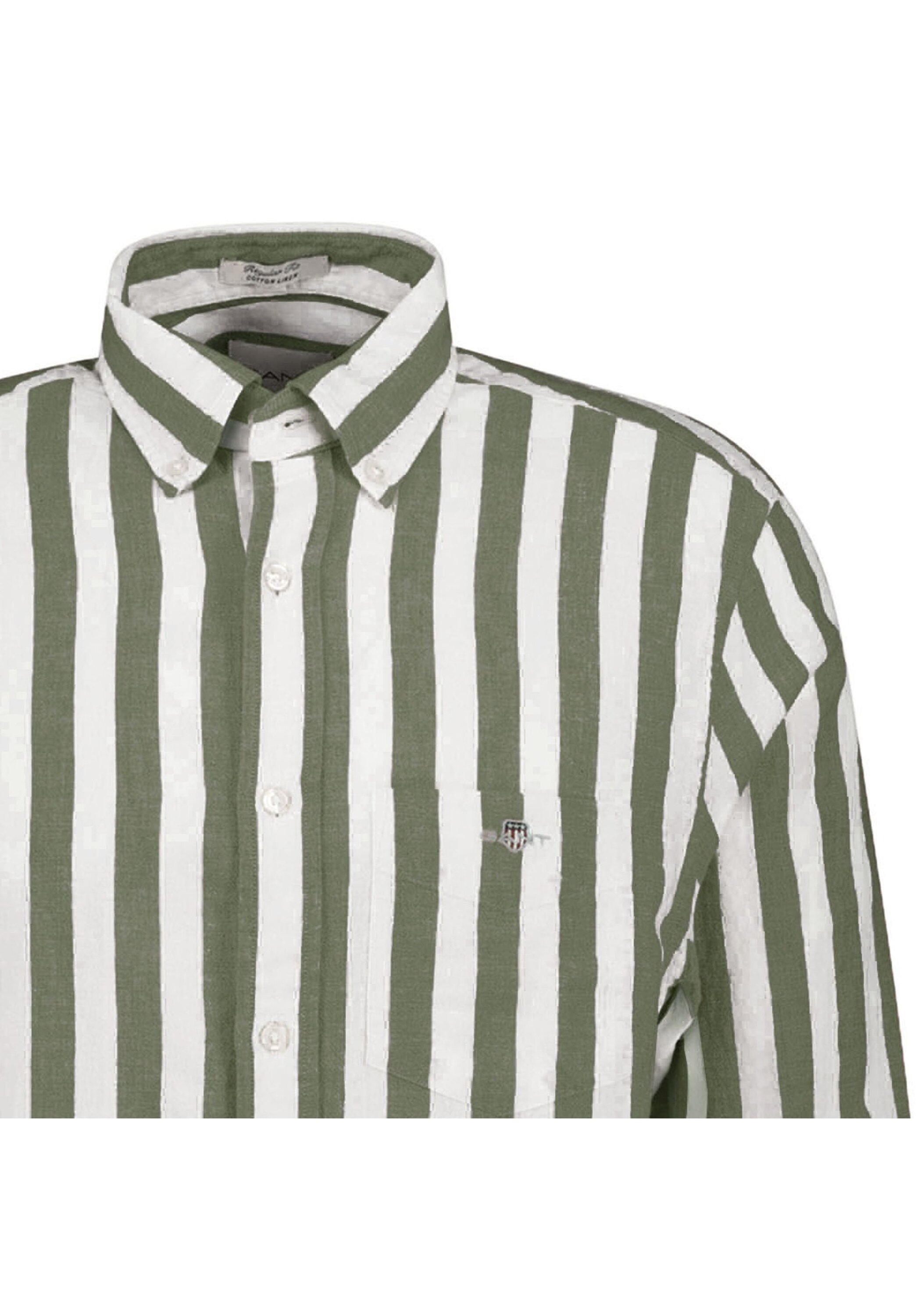 Gant Langarmhemd »Hemd REGULAR COTTON LINEN STRIPE SHIRT 1er Pack« 1 tlg.
