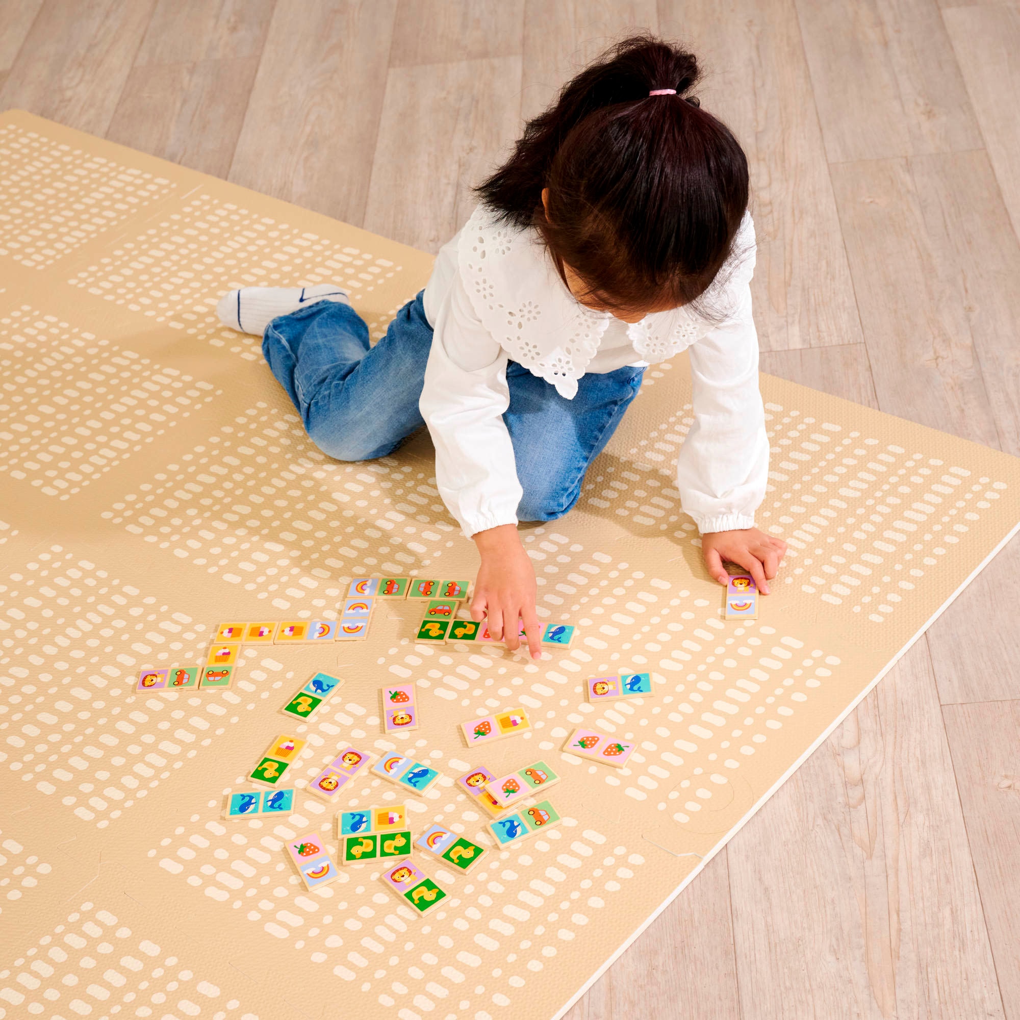 Eichhorn Spiel »Domino und Fädelspiel«