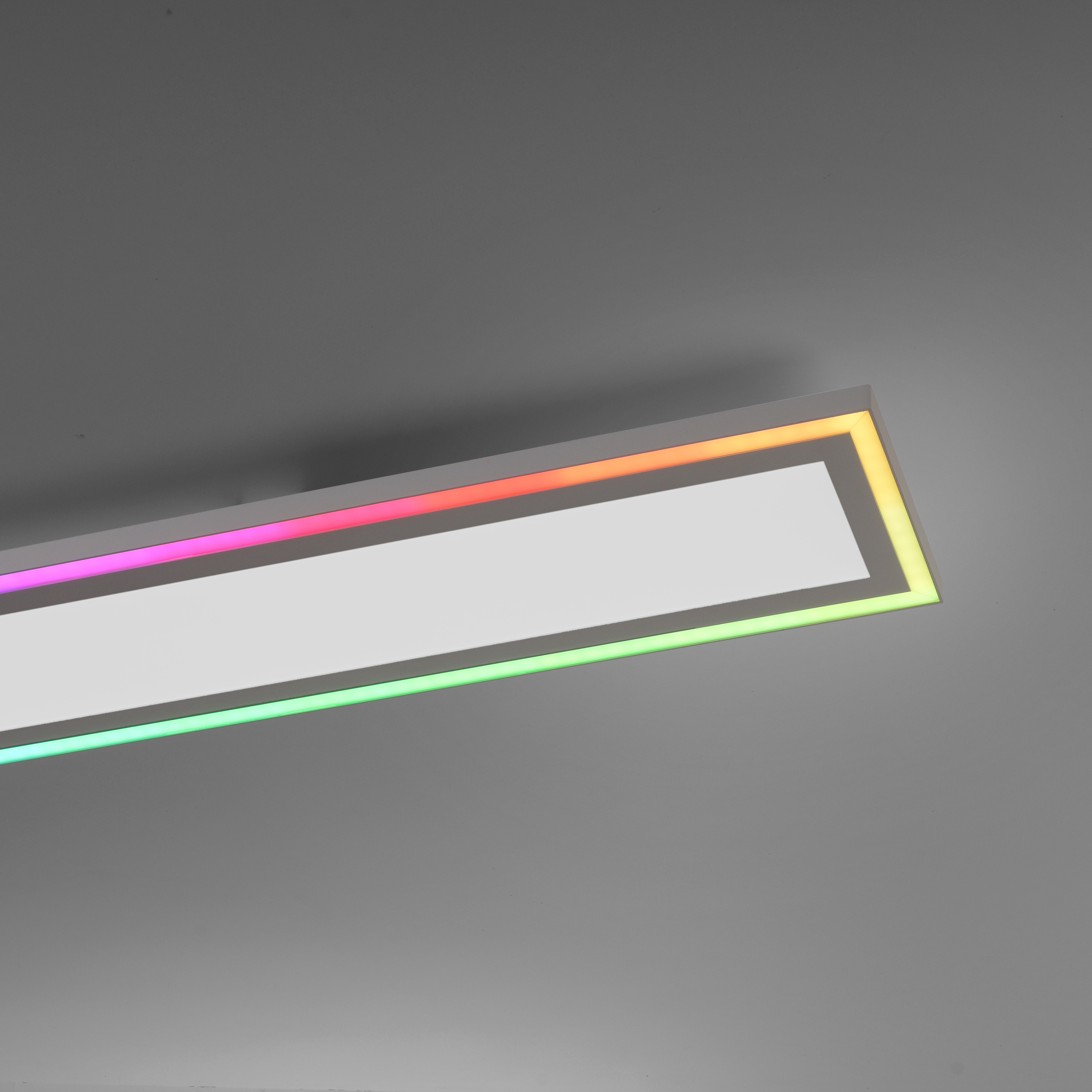 Leuchten Direkt LED-Deckenleuchte »EDGING«, dimmbar, mit Fernbedienung