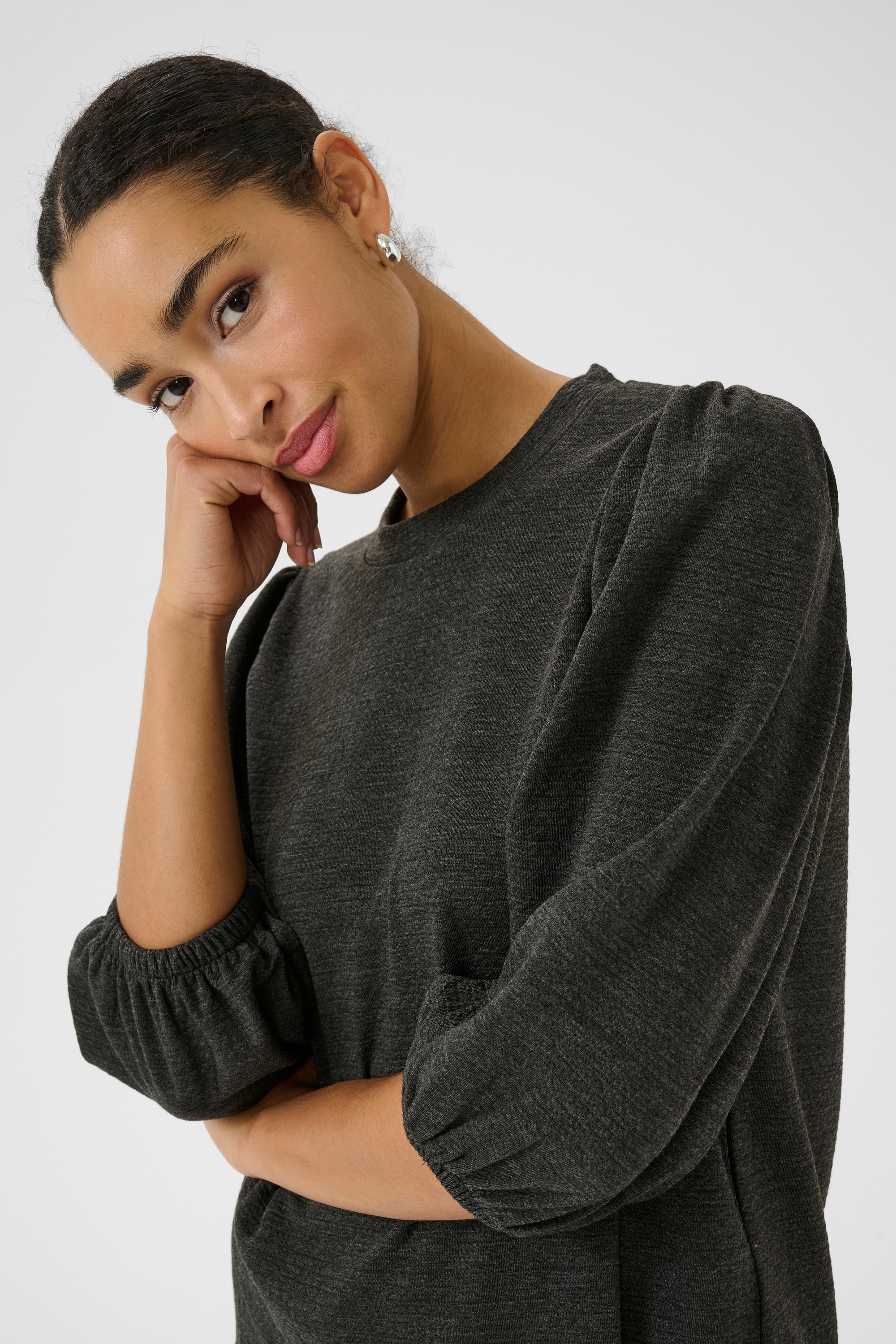 KAFFE Langarmbluse »Langarm-Shirt KAjanna«