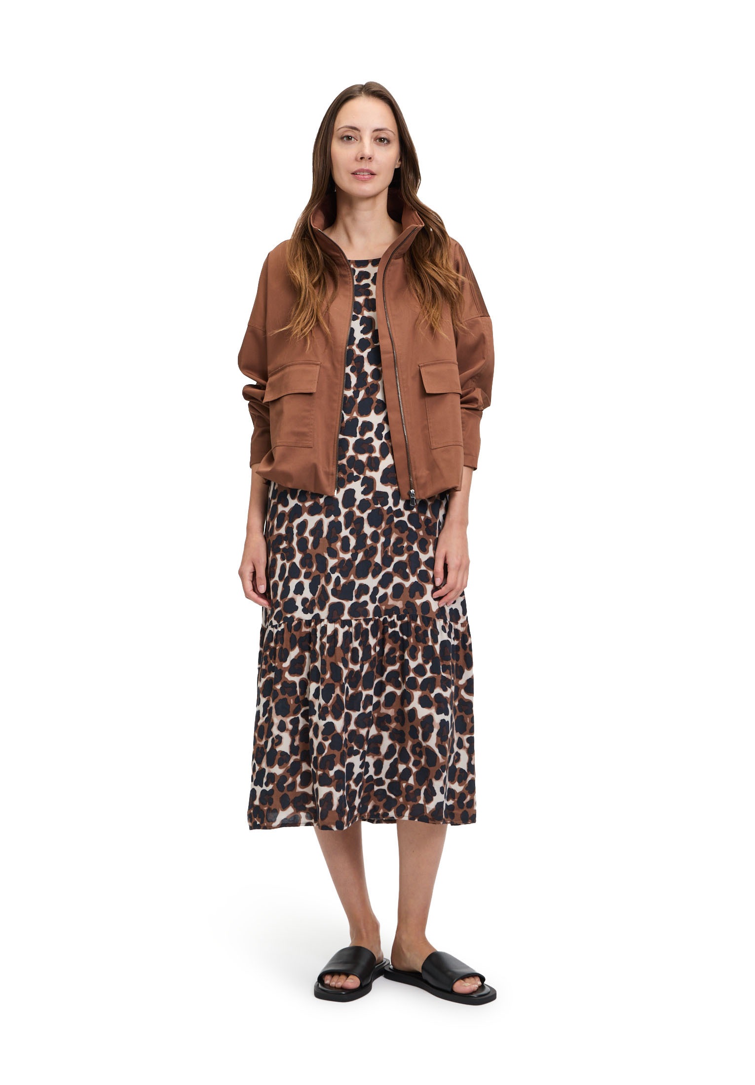 Betty&Co Outdoorjacke »Casual-Jacke mit Taschen«