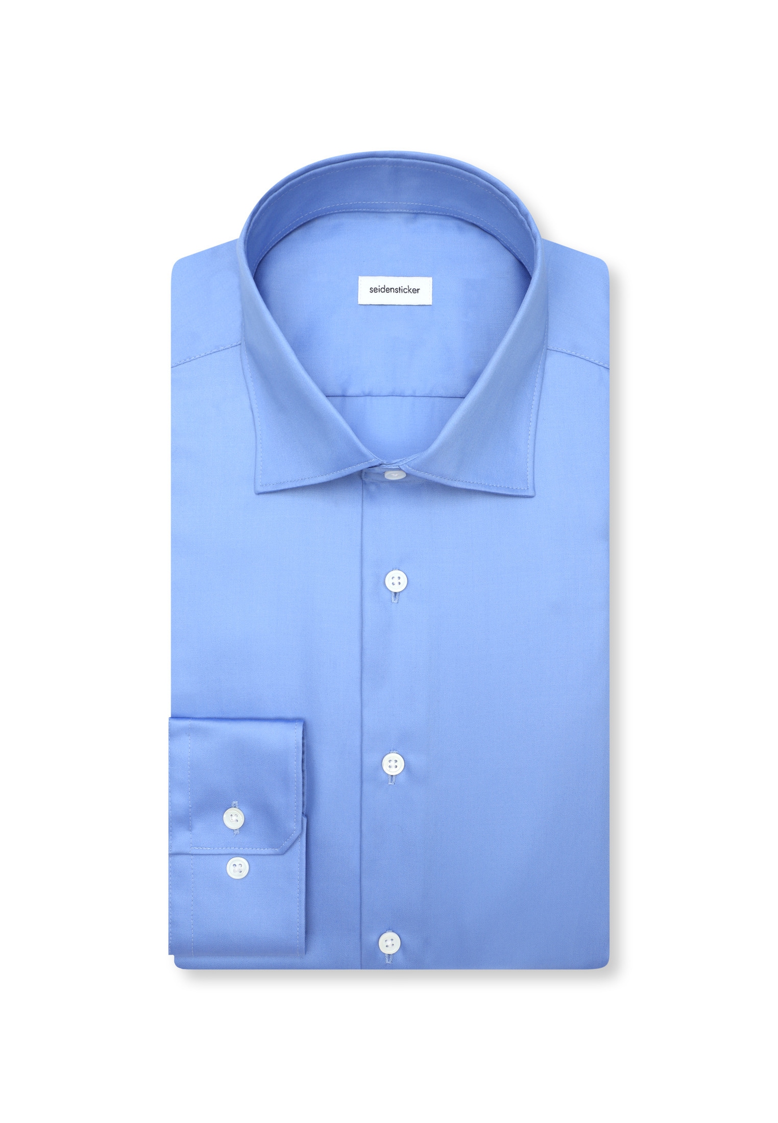 seidensticker Businesshemd »Schwarze Rose« Regular 1/1 Kentkragen Uni