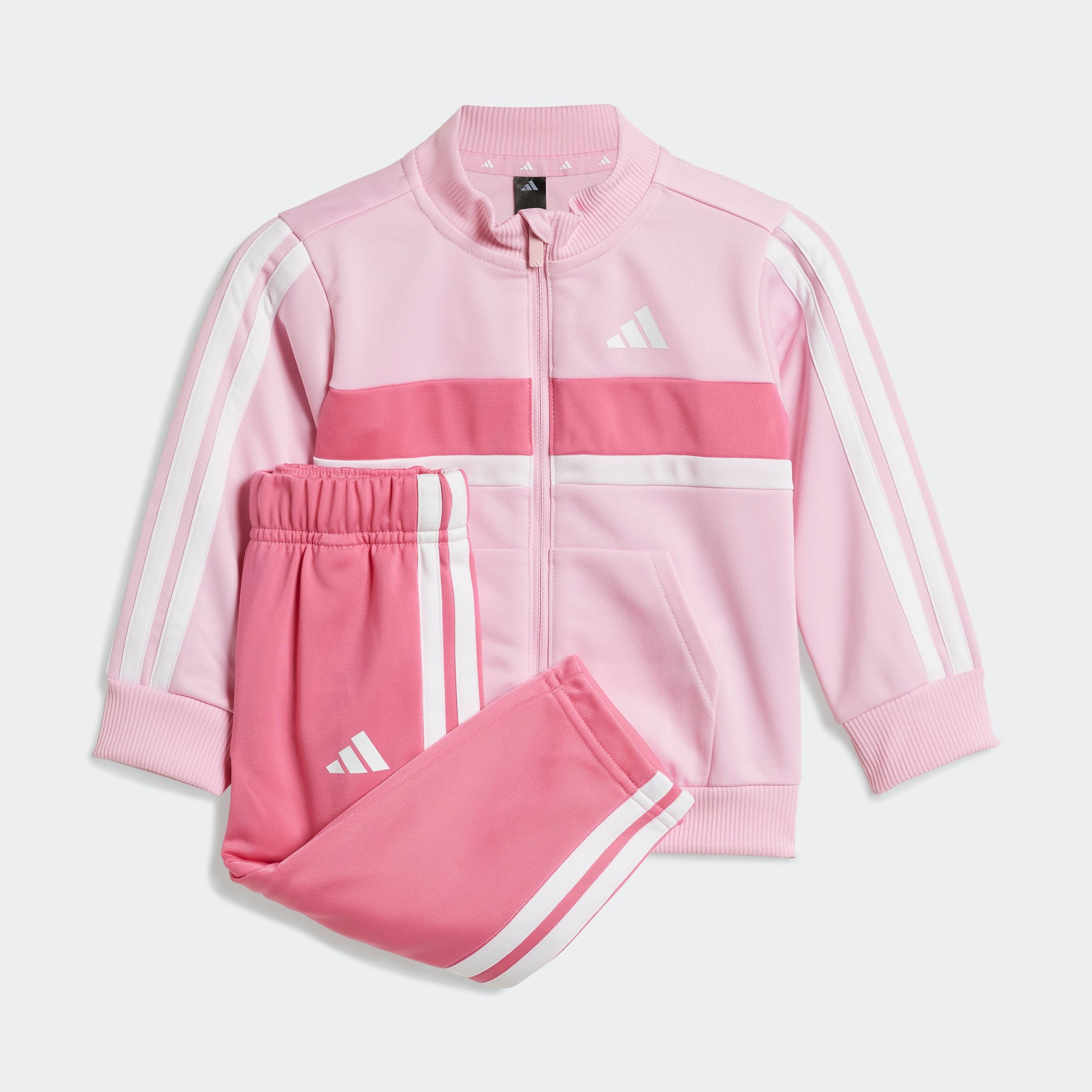 Adidas Sportswear Trainingsanzug »I 3S TIB TS« 2 Stk. tlg. in rosa, Größe 74