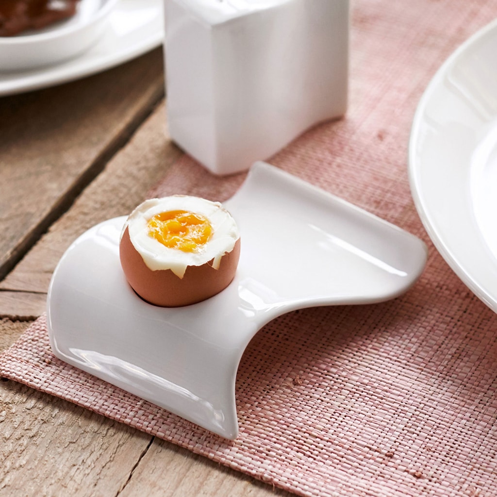 Villeroy & Boch Eierbecher »Eierbecher NewWave 4er Set weiß«