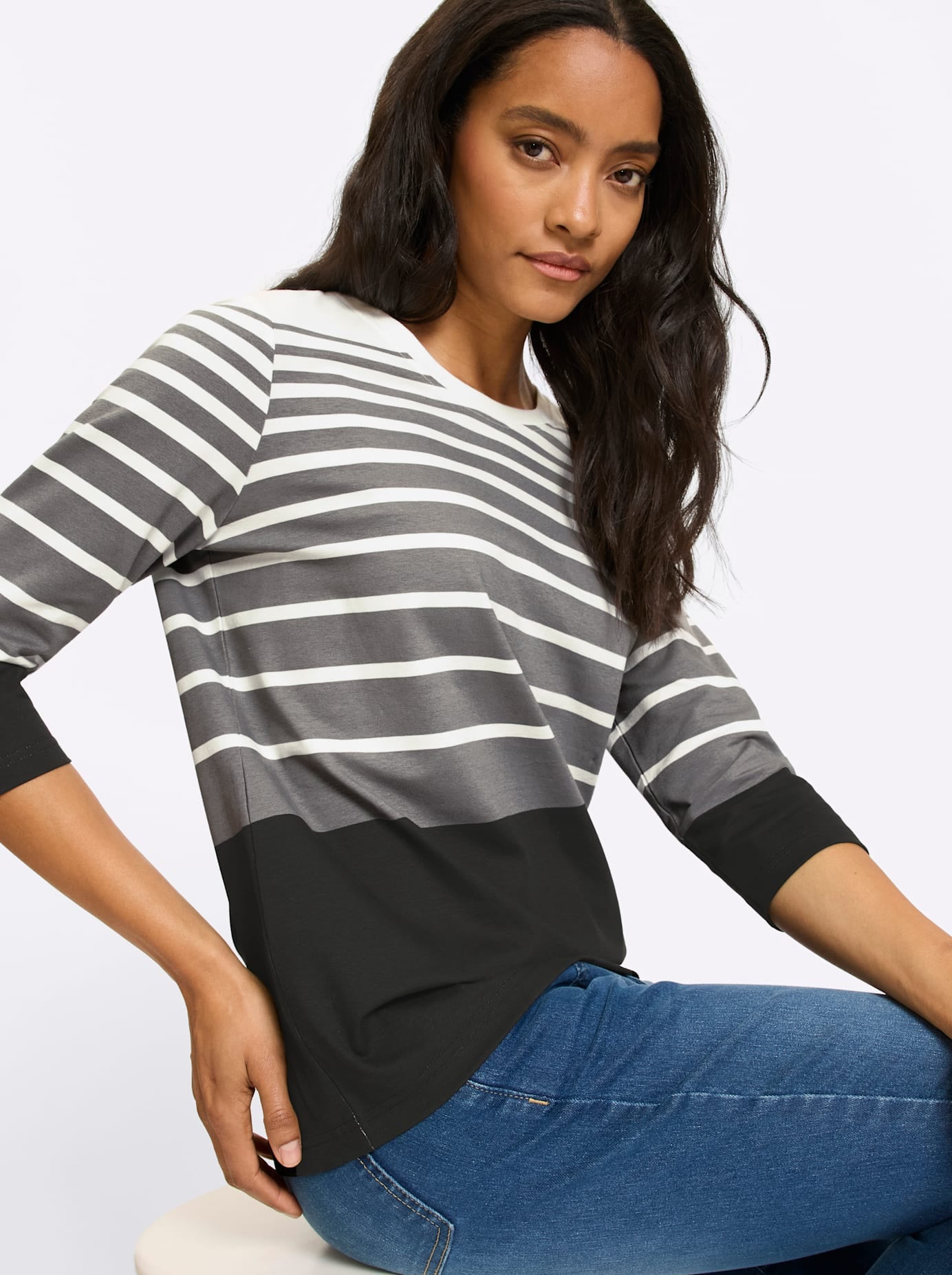 heine 3/4-Arm-Shirt »Shirt« 1