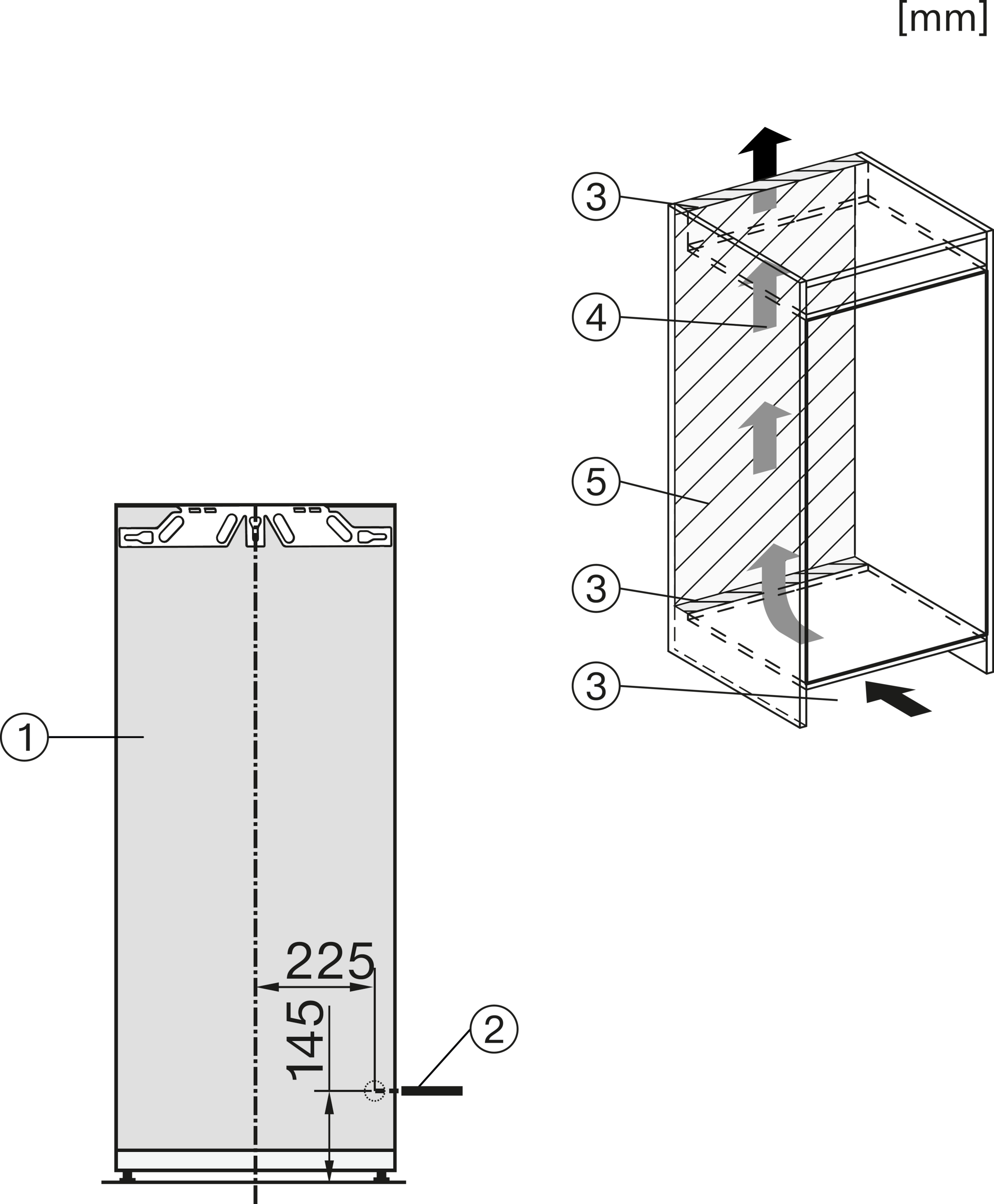 Miele Einbaukühlschrank »K 7448 C«