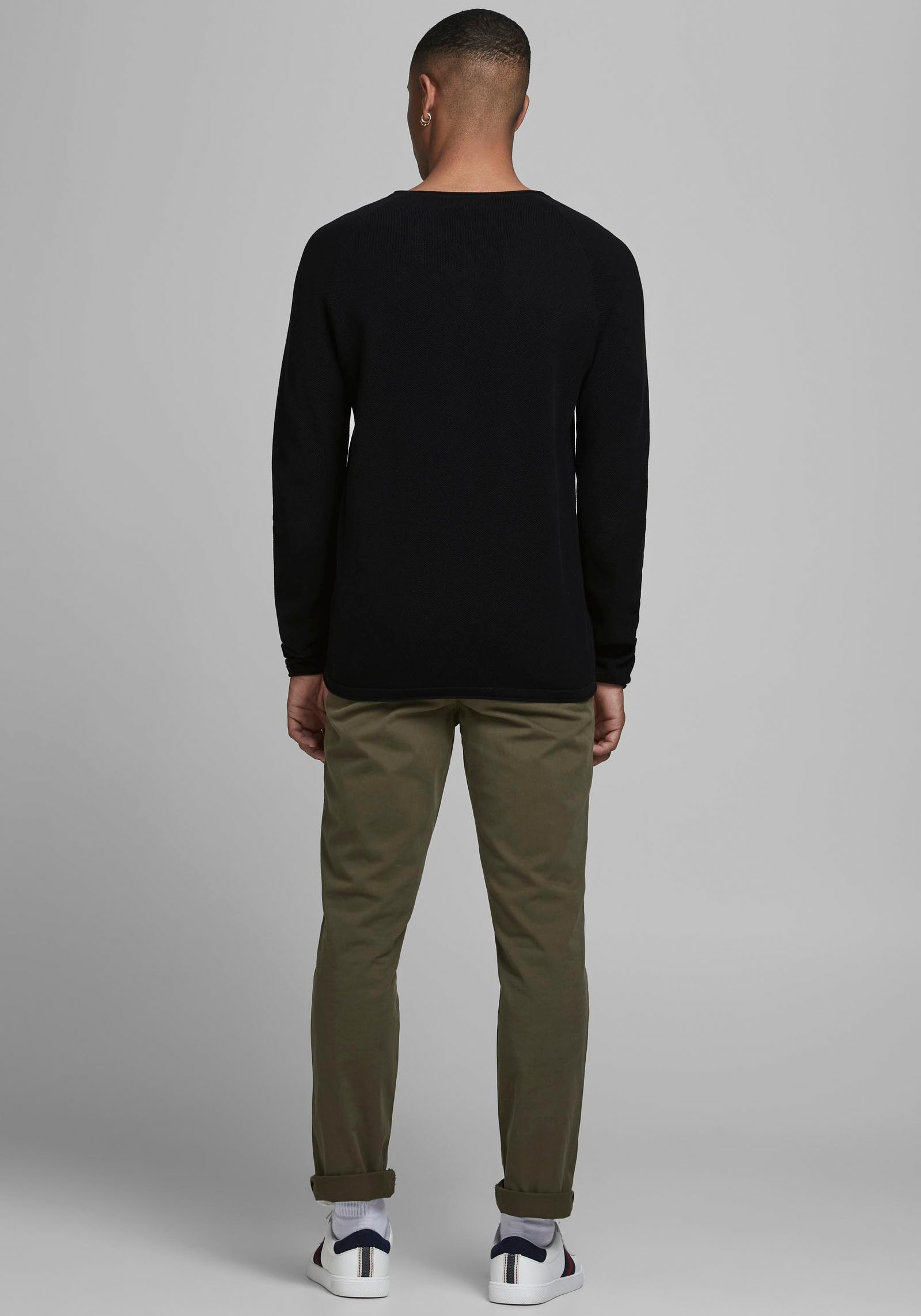 Jack & Jones Rundhalspullover »HILL KNIT«