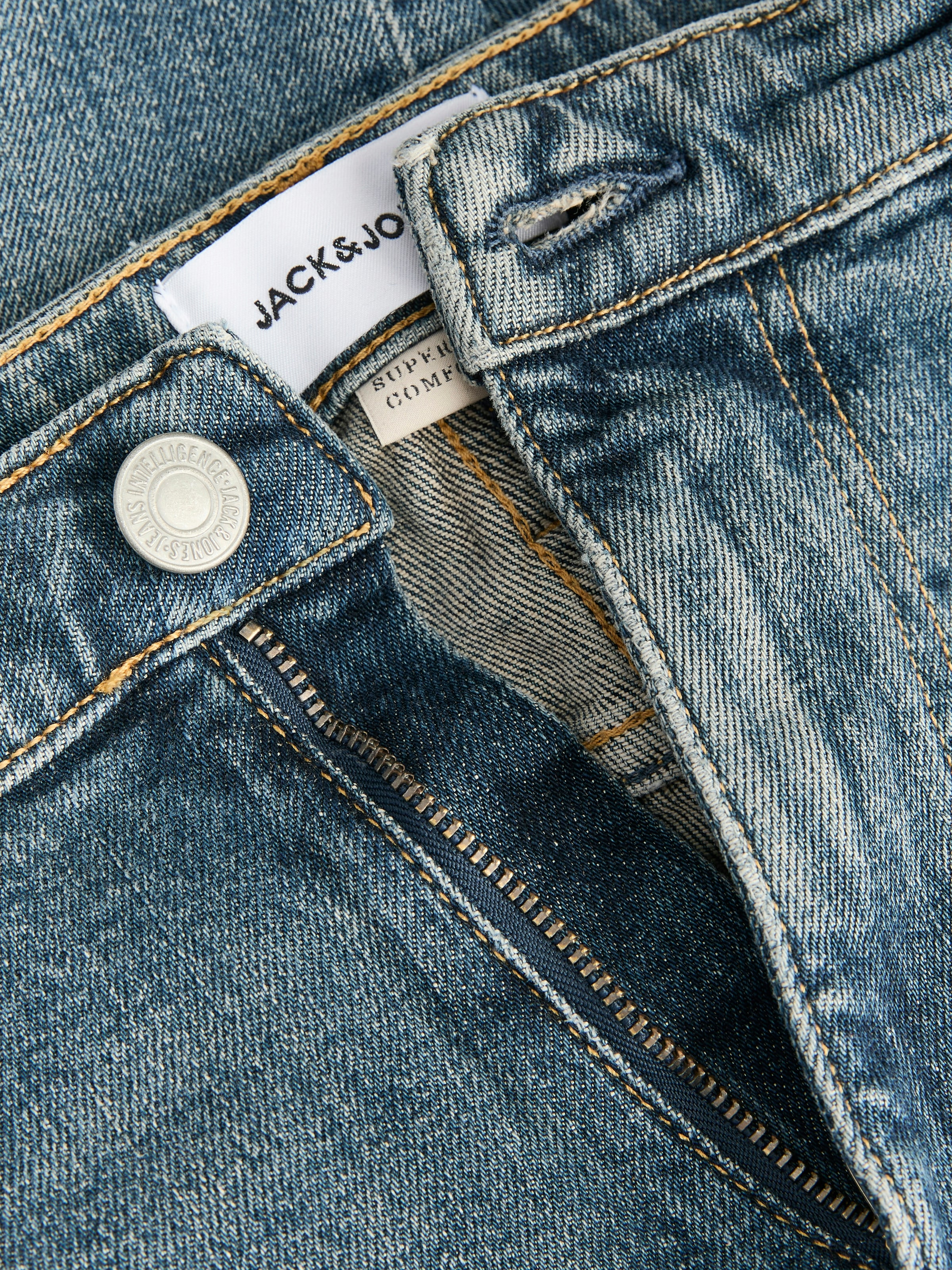 Jack & Jones Slim-fit-Jeans »JJIGLENN JJEVAN JJ 677 NOOS«