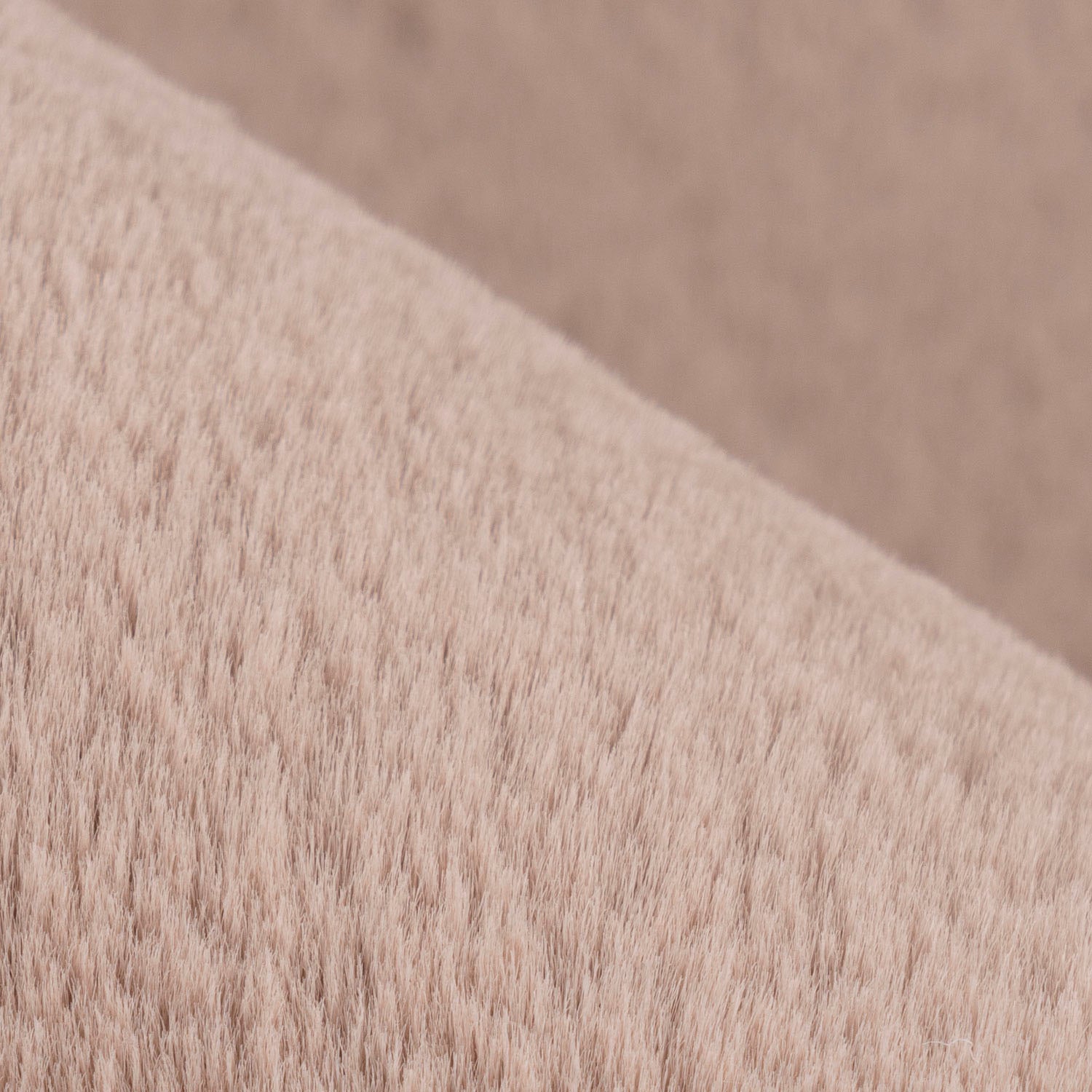 Carpet City Hochflor-Teppich »TOPIA 400«, rechteckig, 21 mm Höhe, Kunstfell-Teppich mit Kaninchenfell-Optik, Haptik, Schlafzimmer