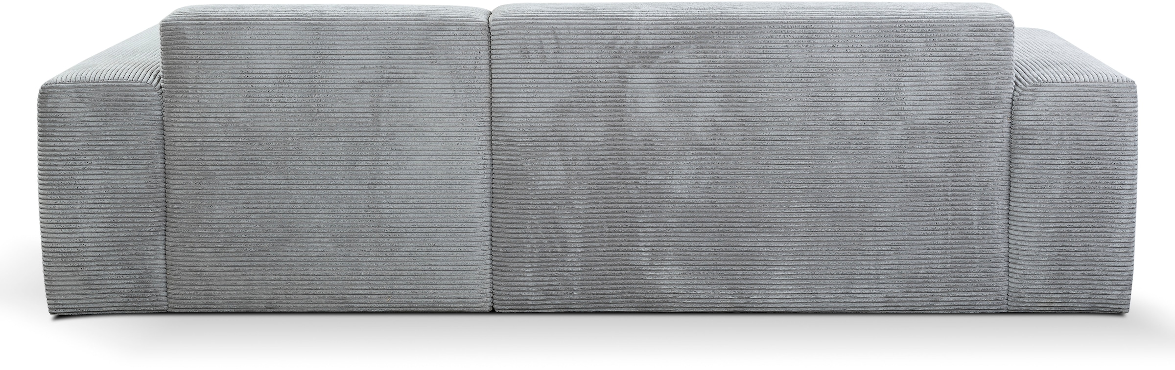 WERK2 Ecksofa »Zeus-L modern und zeitlos, Breite 253cm, bequemes Sofa«, Curvy Trend Ecksofa mit urbaner Optik