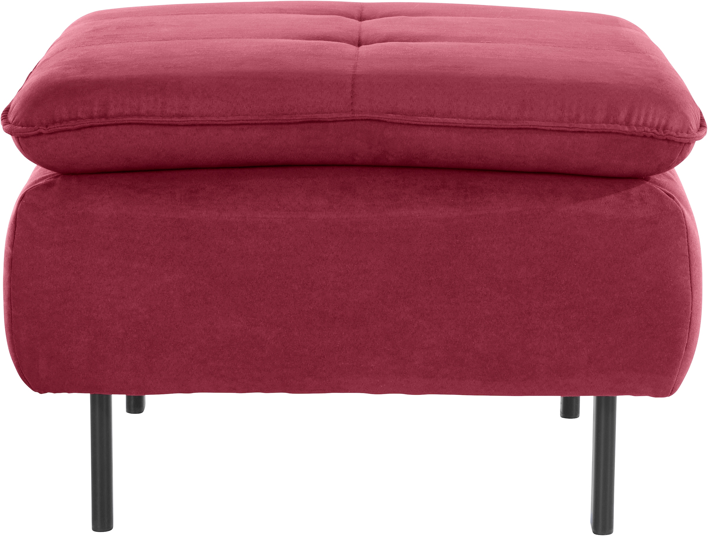 INOSIGN Polsterhocker »Birkholm«, passend zur Serie "Birkholm", B/T/H: 65/65/44 cm