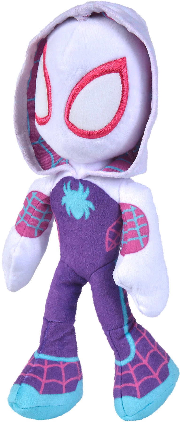 SIMBA Kuscheltier »Disney Marvel Ghost Spider, Glow in the Dark, 25 cm«, mit Glow in the Dark Augen