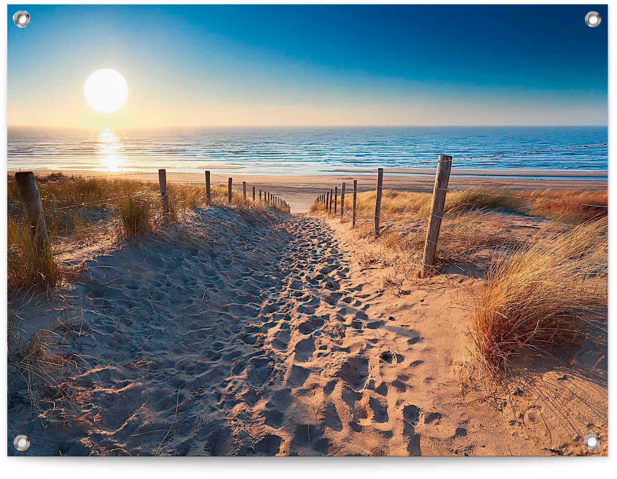 Poster »Dünenweg zum Meer«