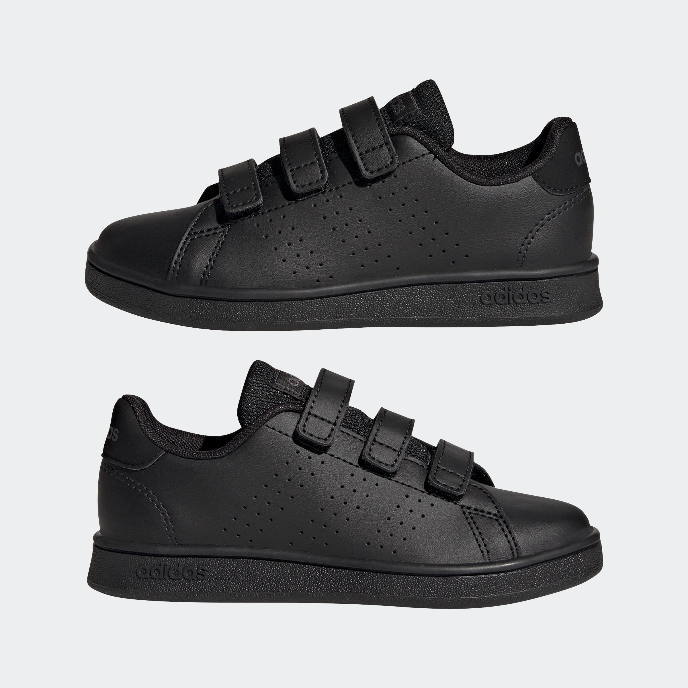 adidas Sportswear Sneaker »ADVANTAGE COURT LIFESTYLE HOOK-AND-LOOP«, Design auf den Spuren des adidas Stan Smith