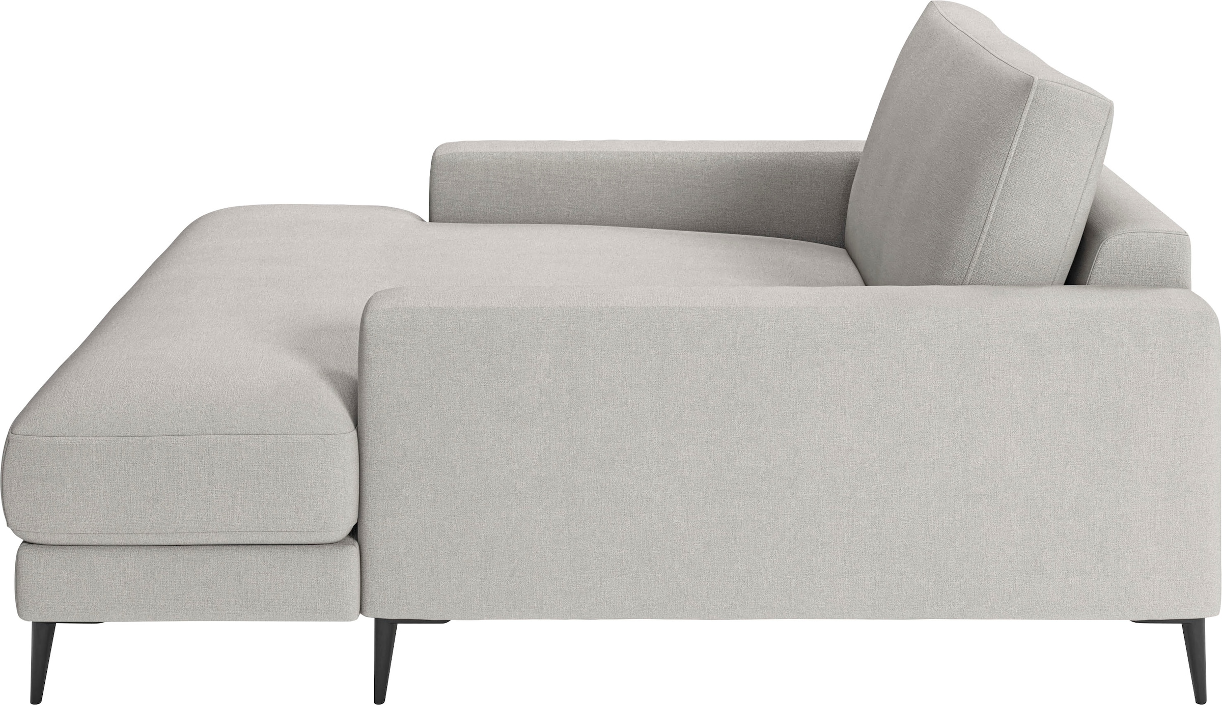 INOSIGN Chaiselongue »Downtown Loungemöbel zum Relaxen, B/T/H: 132/170/84 cm«, auch in Bouclé, Cord und Easy care - leicht mir Wasser zu reinigen