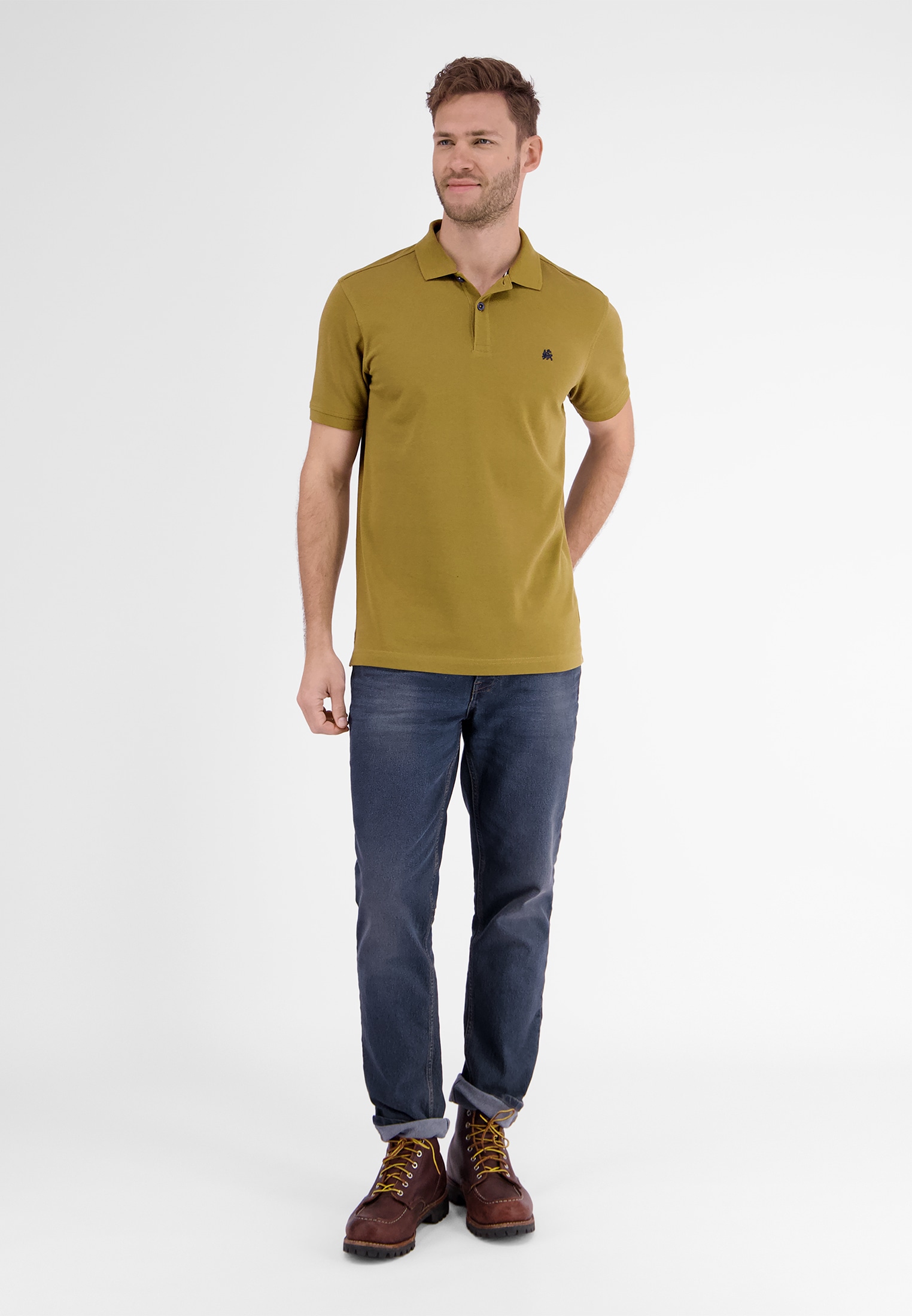 LERROS Poloshirt »LERROS Basic Polo-Shirt in vielen Farben«