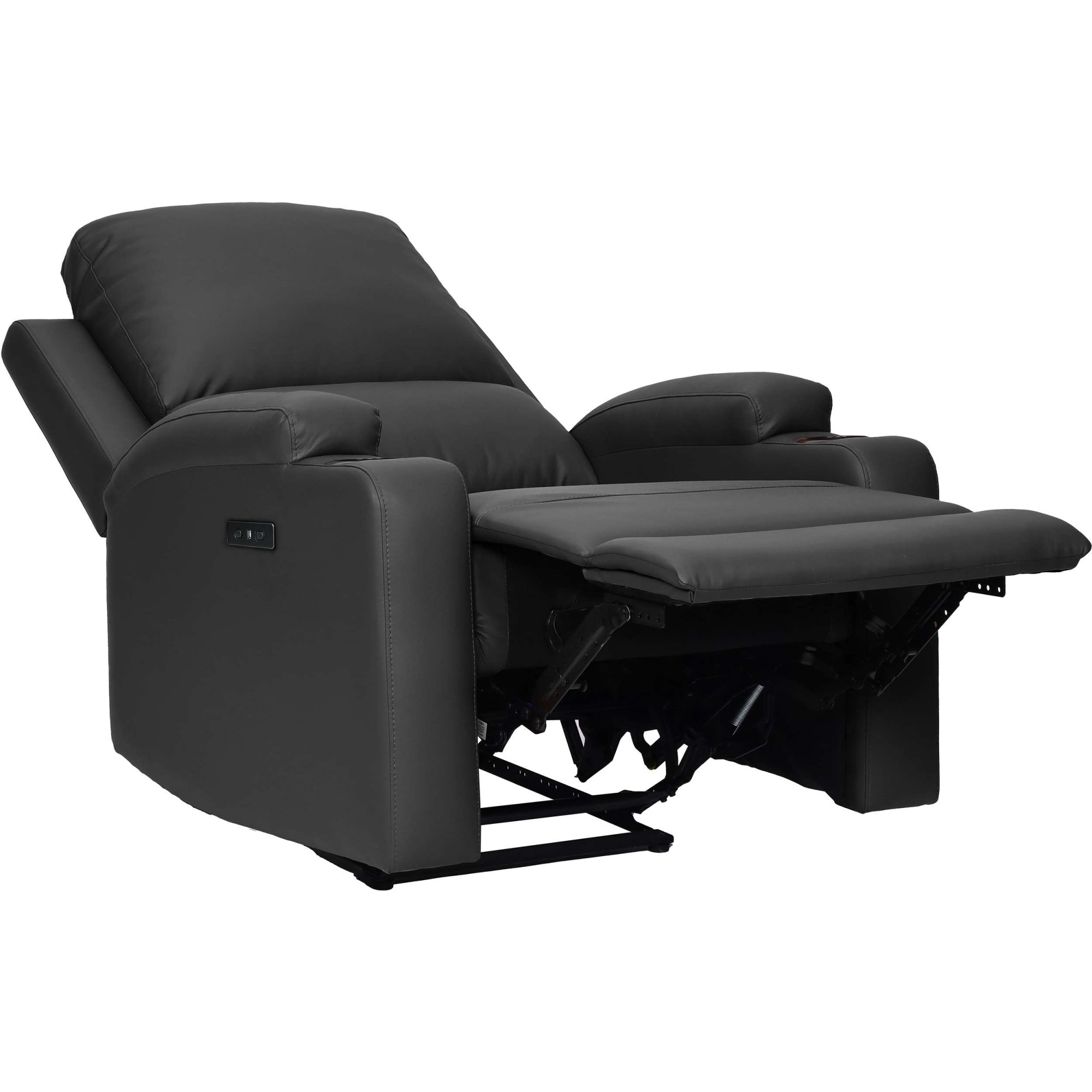 OTTO home Relaxsessel »NAPORI Lederoptik, Kinosessel, Multimedia-Sessel« TV-Sessel mit manueller u elektrischer Relaxfunktion u. Getränkehalter