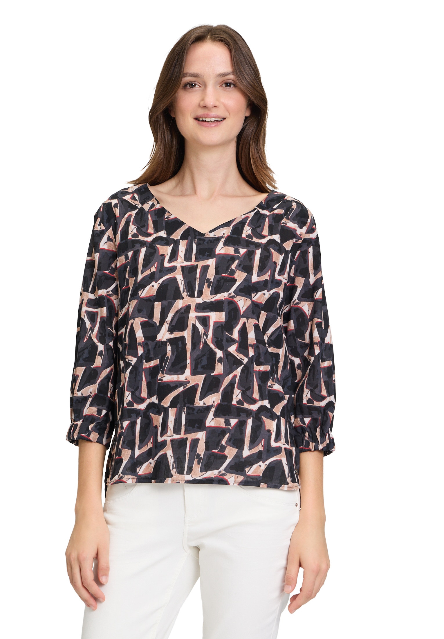 Betty&Co Schlupfbluse »Schlupfbluse mit Print«