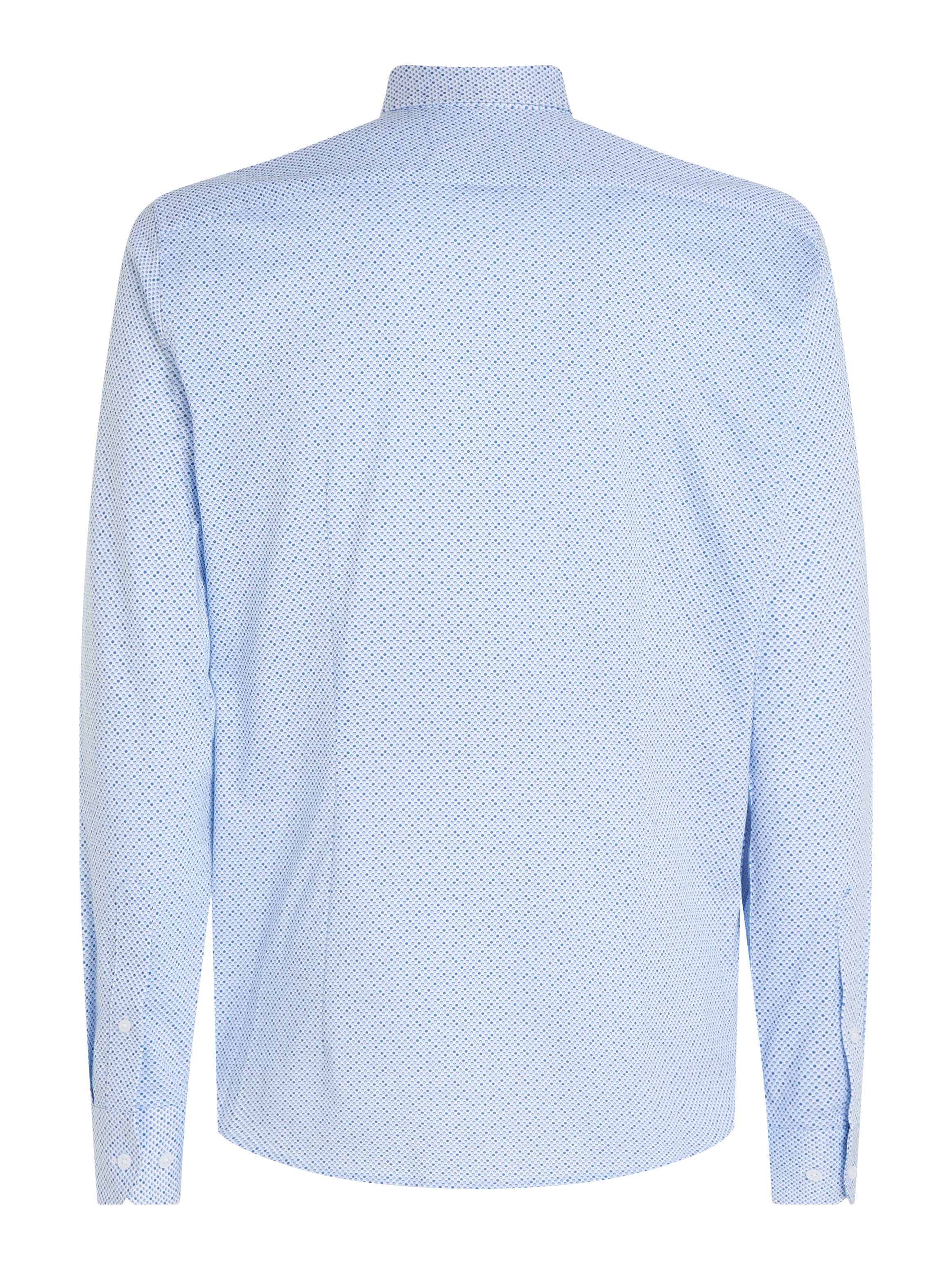 Tommy Hilfiger Langarmhemd »CL KNITTED MINI DOT PRT SF SHIRT«