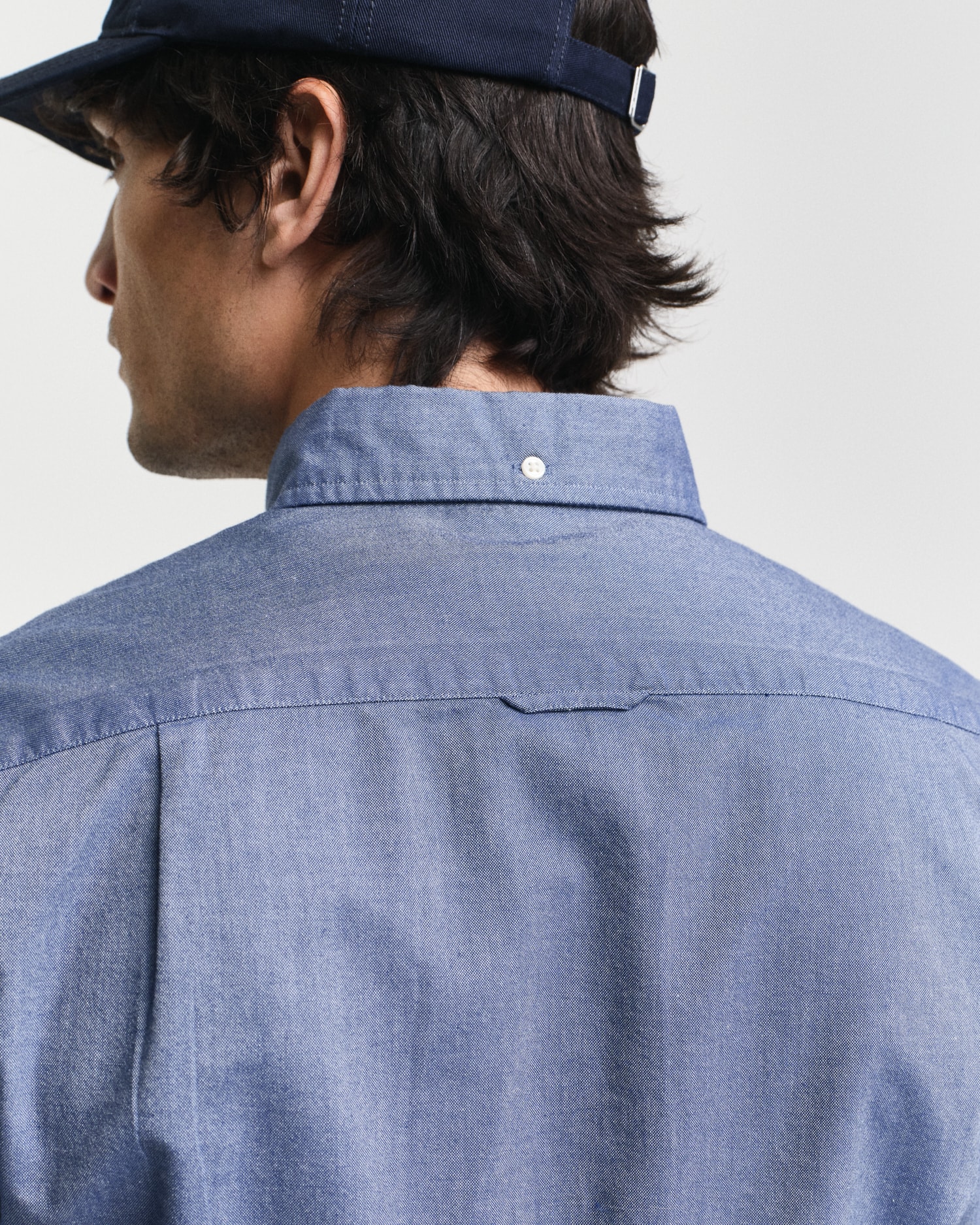 Gant Langarmhemd »Slim Fit Oxford Hemd strukturiert langlebig dicker«, Oxford Hemd Slim Fit