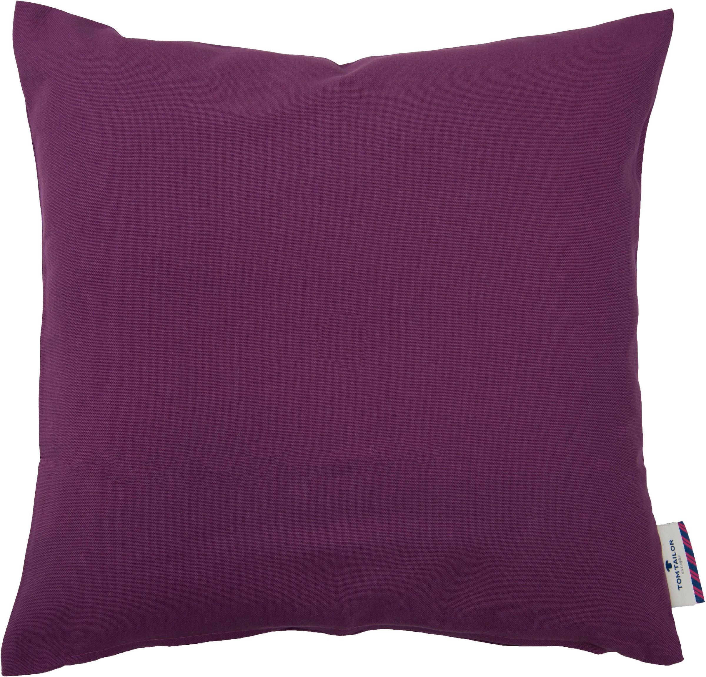 TOM TAILOR HOME Dekokissen »Dove«, unifarben, Kissenhüllen ohne Füllung, 2er Pack