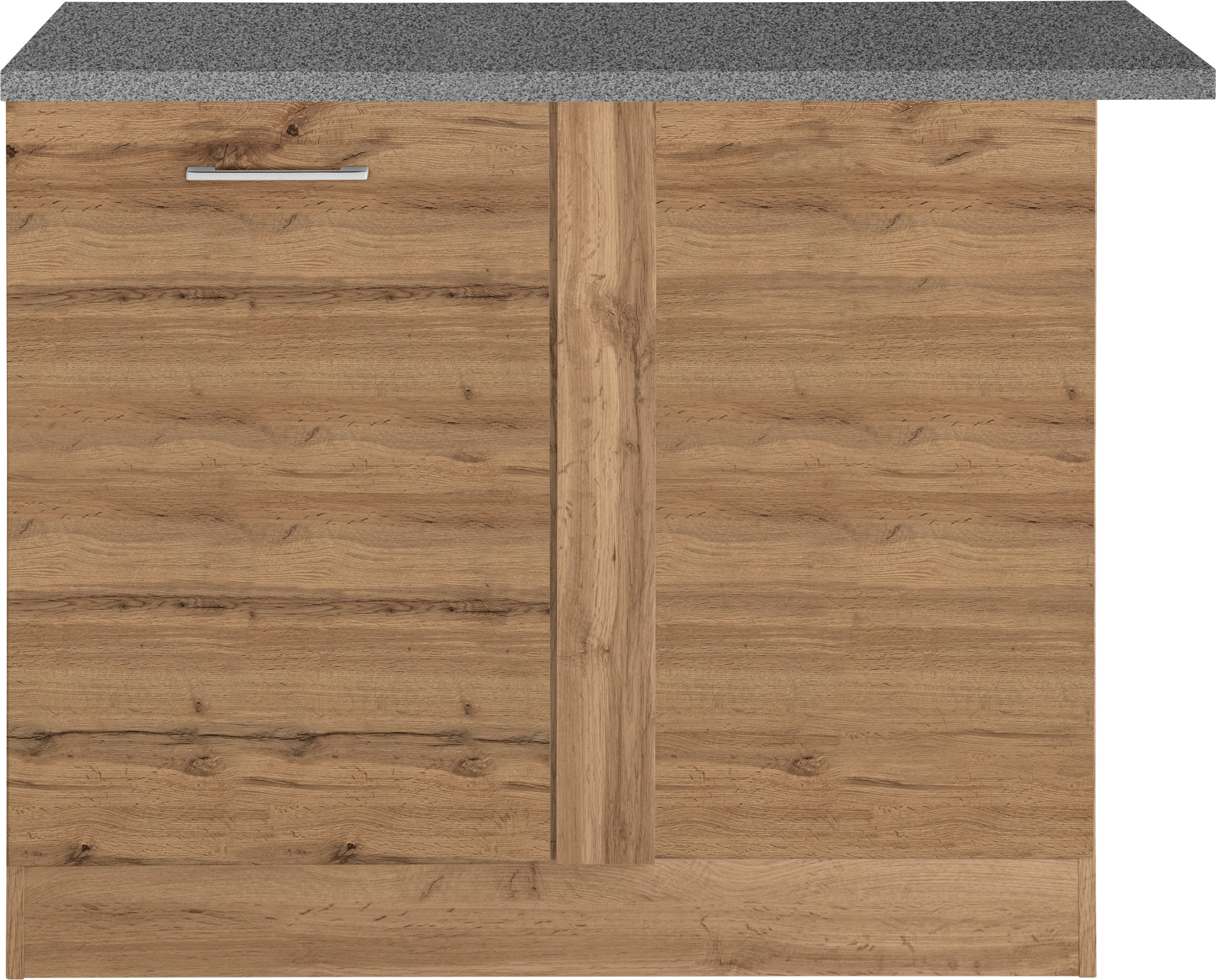 KOCHSTATION Eckunterschrank »KS-Colmar«, 110 cm, mit Metallgriff