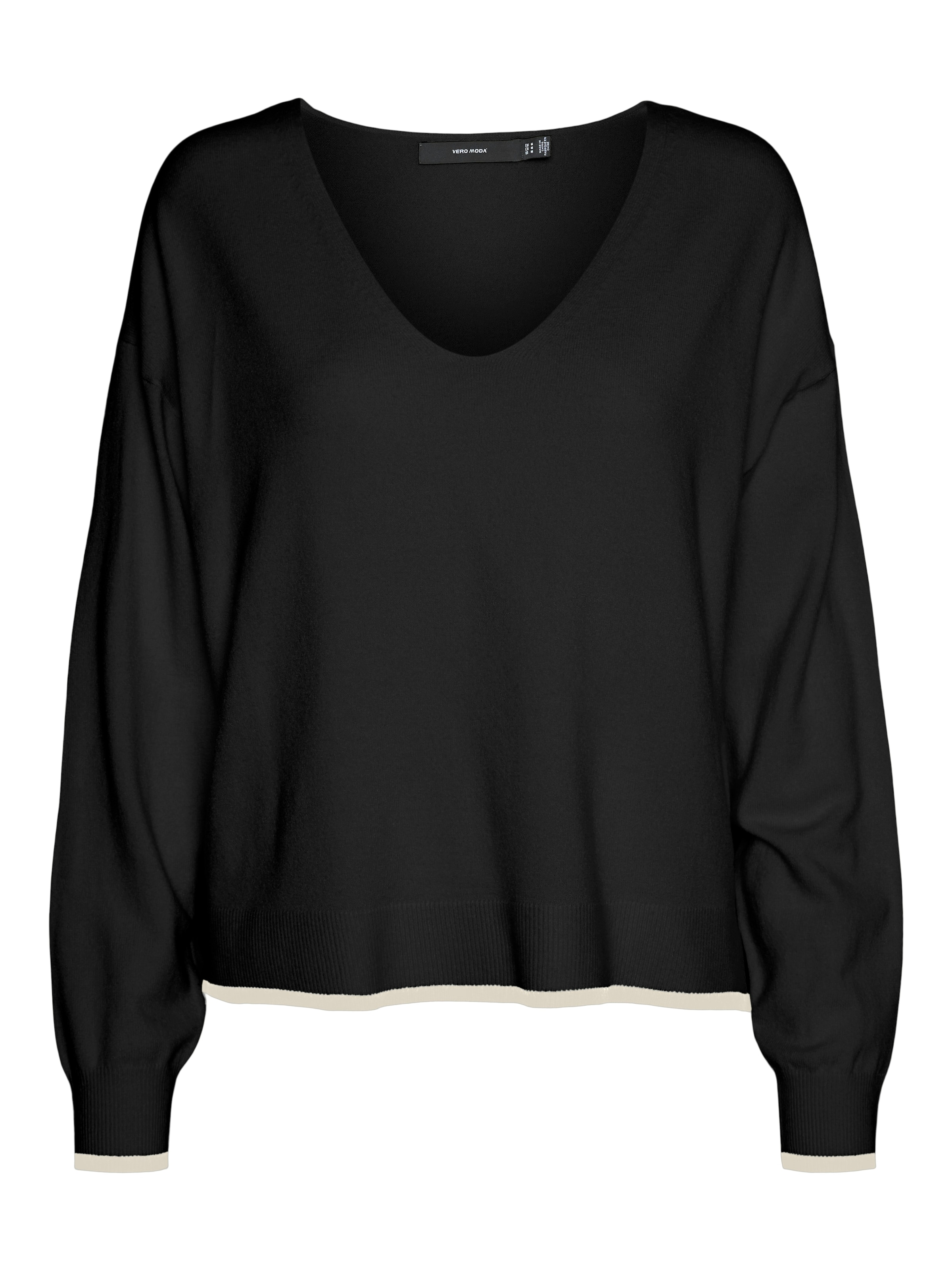 V-Ausschnitt-Pullover »VMBREEZE LS V-NECK PULLOVER GA BOO«