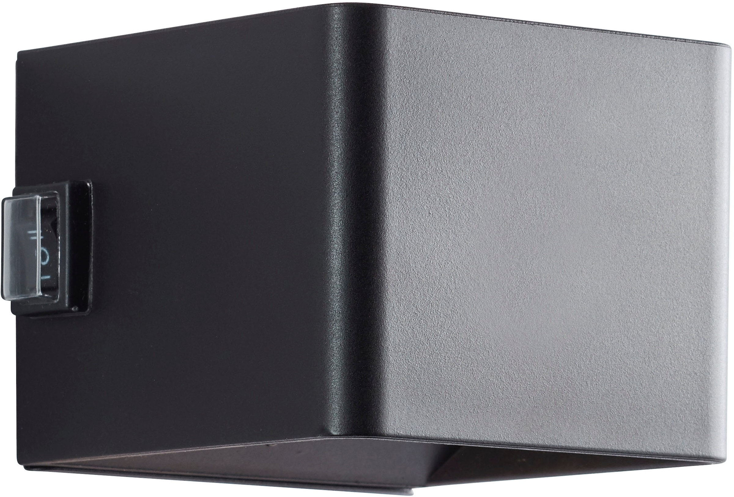 my home LED Außen-Wandleuchte »Marten - portable Akkuleuchte« 1 Stk. Warmweiß Akku, 4 W, 300 lm, 3000 K, USB, schwarz, mobile Außenlampe, Wandlampe