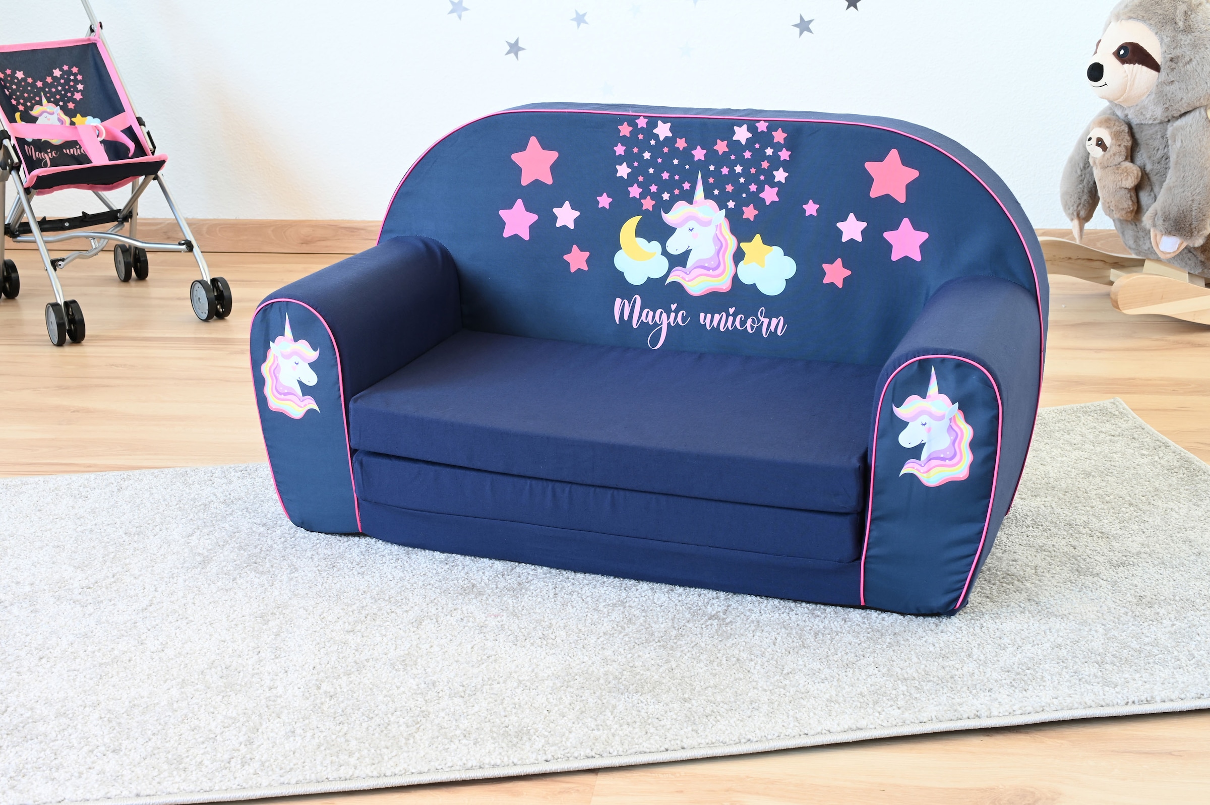 Knorrtoys® Sofa »Magic Unicorn«, für Kinder; Made in Europe