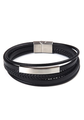 Armband »stylisches Design im sportlich-eleganten Stil, mehrreihig«