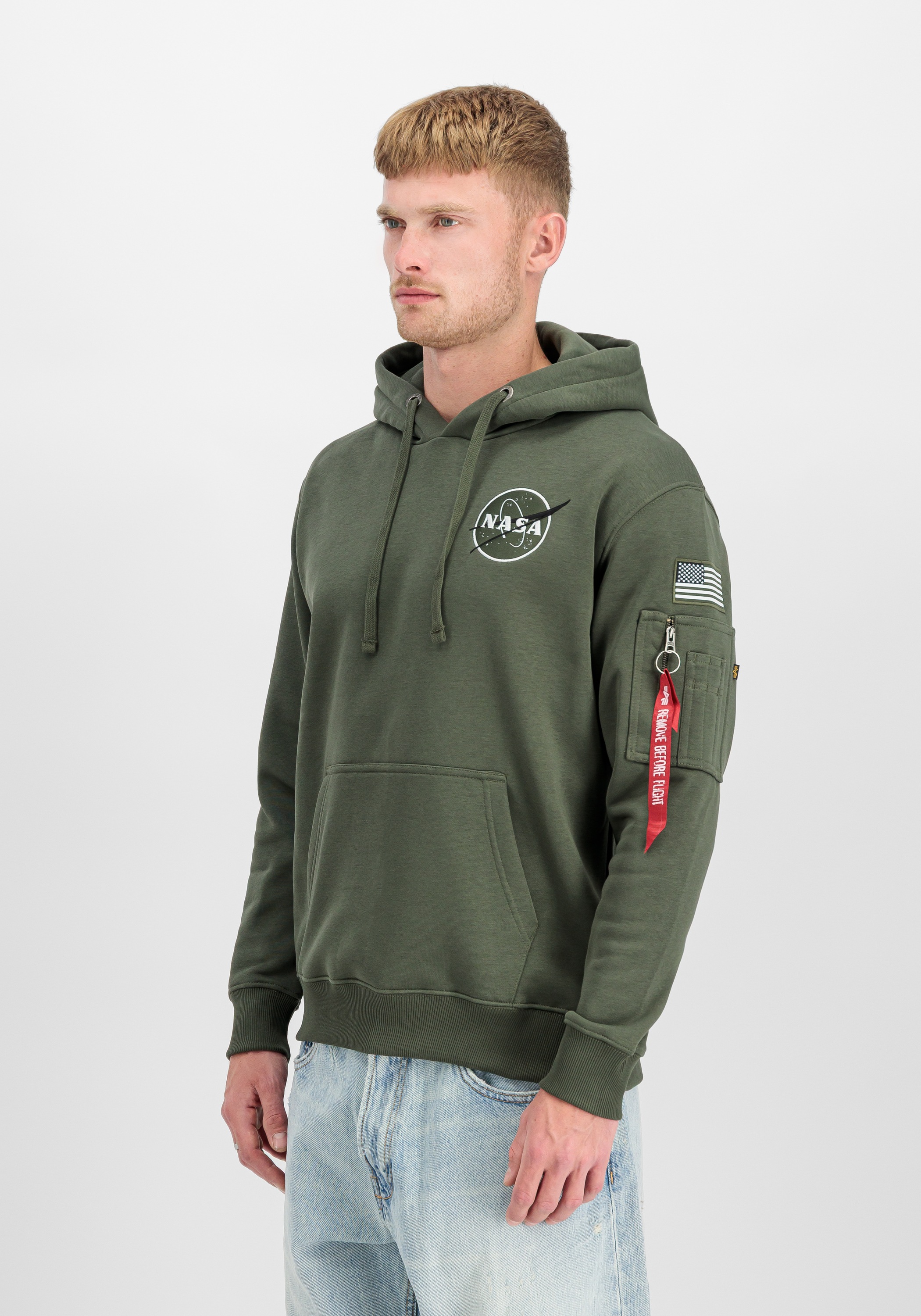 Alpha Industries Hoodie »Alpha Industries Men - Hoodies Space Shuttle Hoodie«