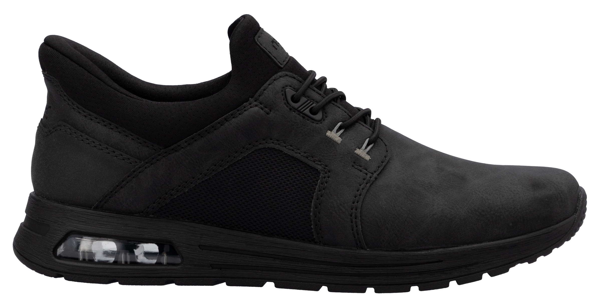 Rieker Slip-On Sneaker, Freizeitschuh, Halbschuh, Schlupfschuh mit gepolstertem Schaftrand