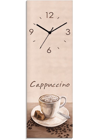 Wanduhr »Cappuccino - Kaffee«
