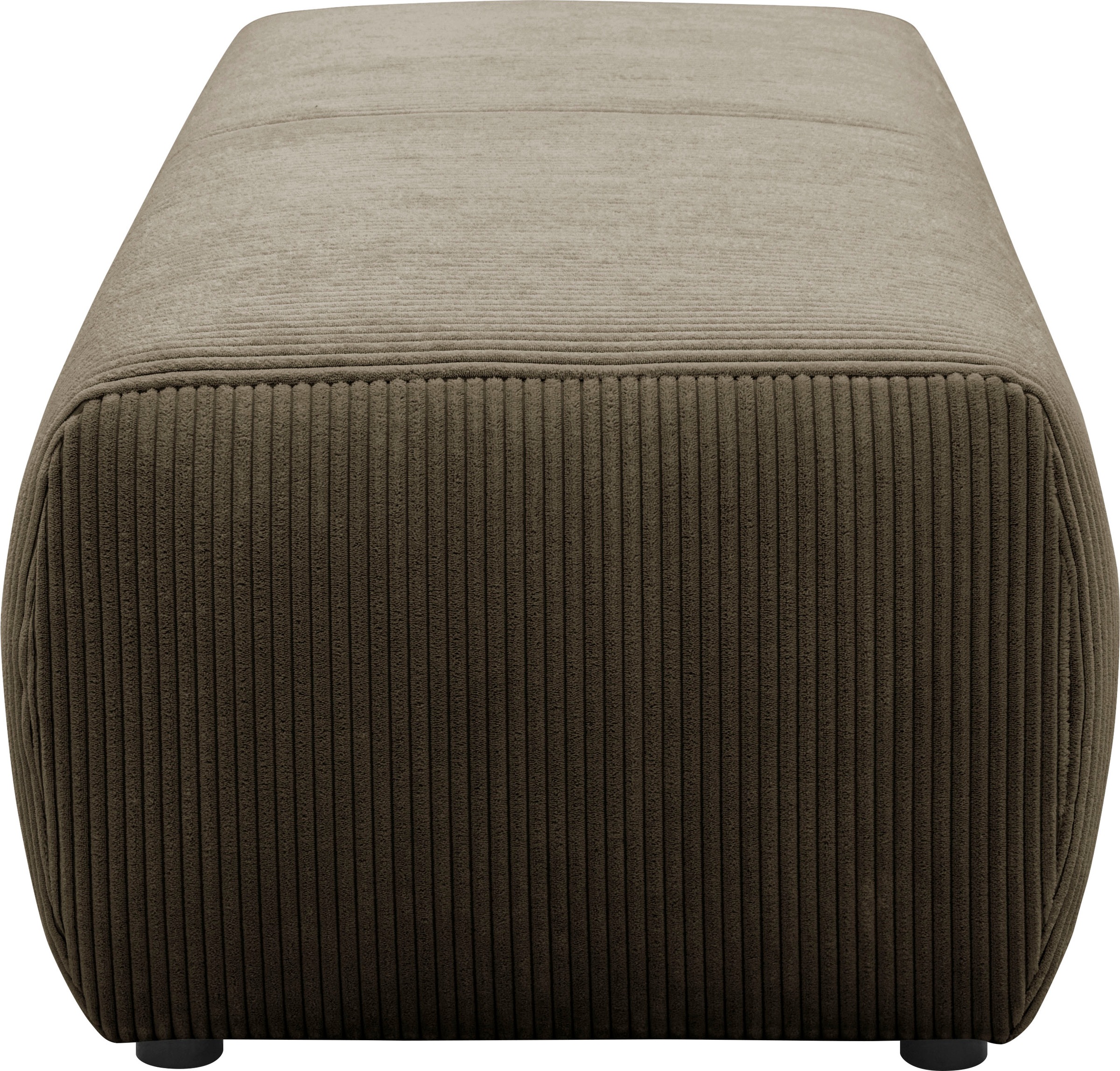 DOMO collection Hocker »Brandon, belastbar bis 140kg/ Sitz«, große Ausführung passend zu "Brandon", auch in Cord
