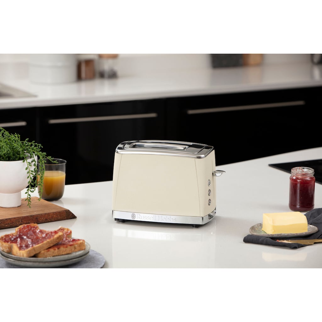 RUSSELL HOBBS Toaster »Luna Stone 26970-56«, 2 Schlitze, für 2 Scheiben, 1550 W