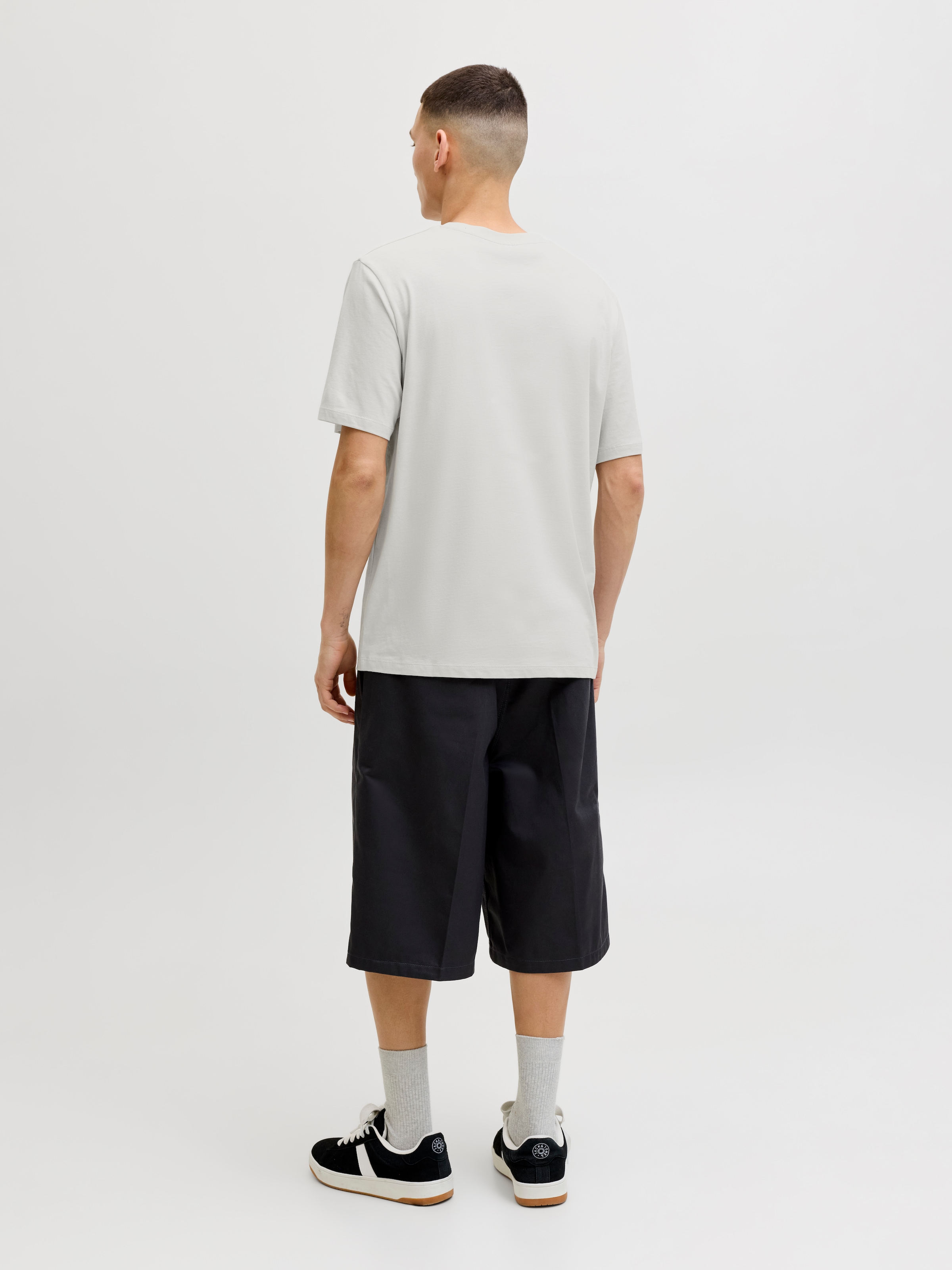 Jack & Jones Rundhalsshirt »JJINDIANA TEE SS CREW NECK«