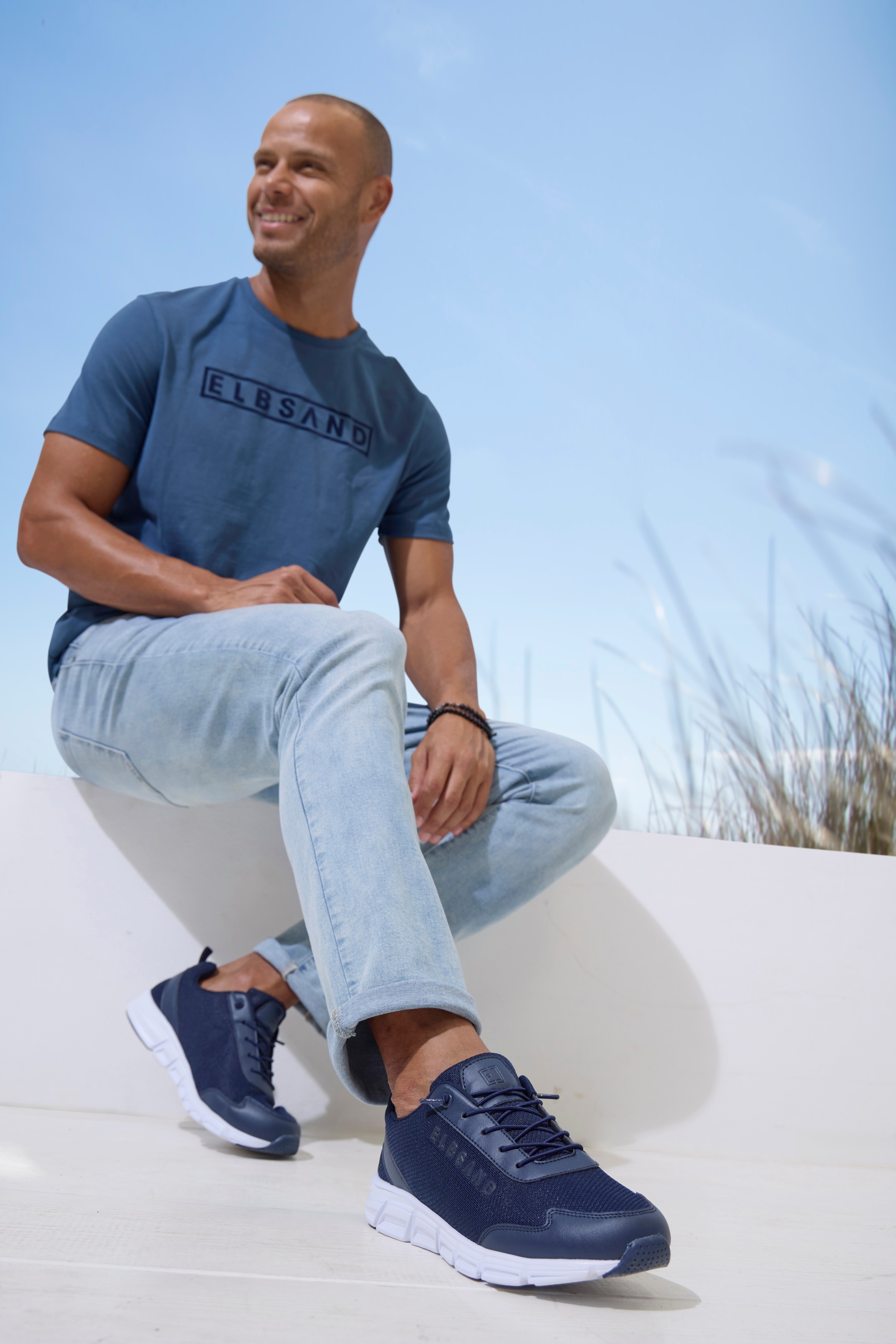 Elbsand Sneaker »Halbschuh, Freizeitschuh, Schnürhalbschuh, Turnschuh, Slip-On-Sneaker«  im sportiven Look mit ultraleichter Sohle, Unisex